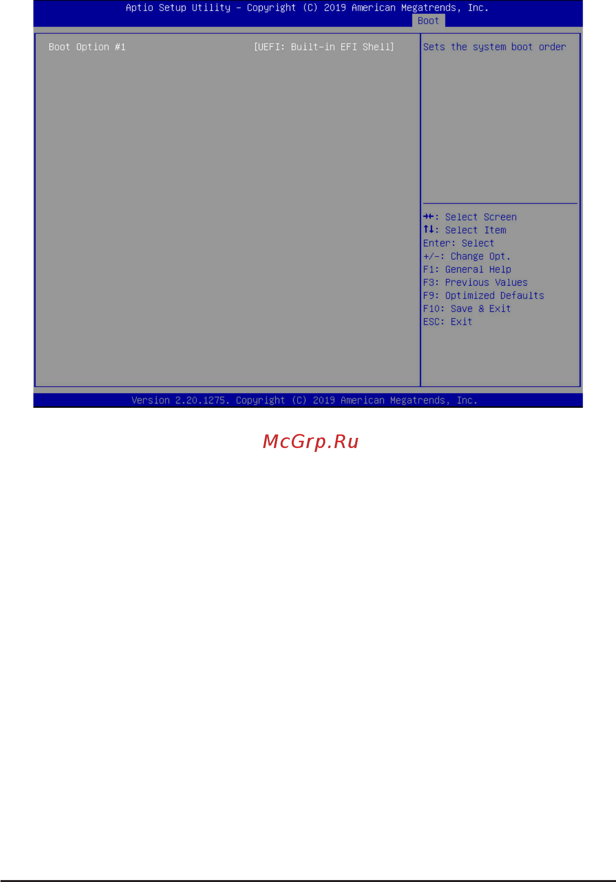 Gigabyte MZ01-CE0 (rev. 2.x) [114/137] 8 2 uefi application boot priorities