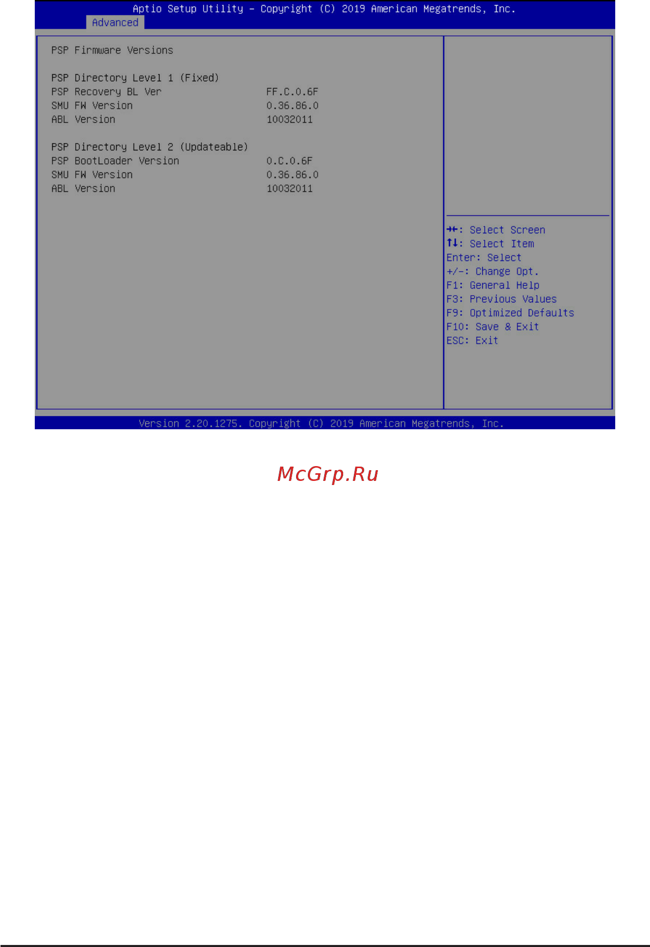Gigabyte MZ01-CE0 (rev. 2.x) [35/137] 2 2 psp firmware versions