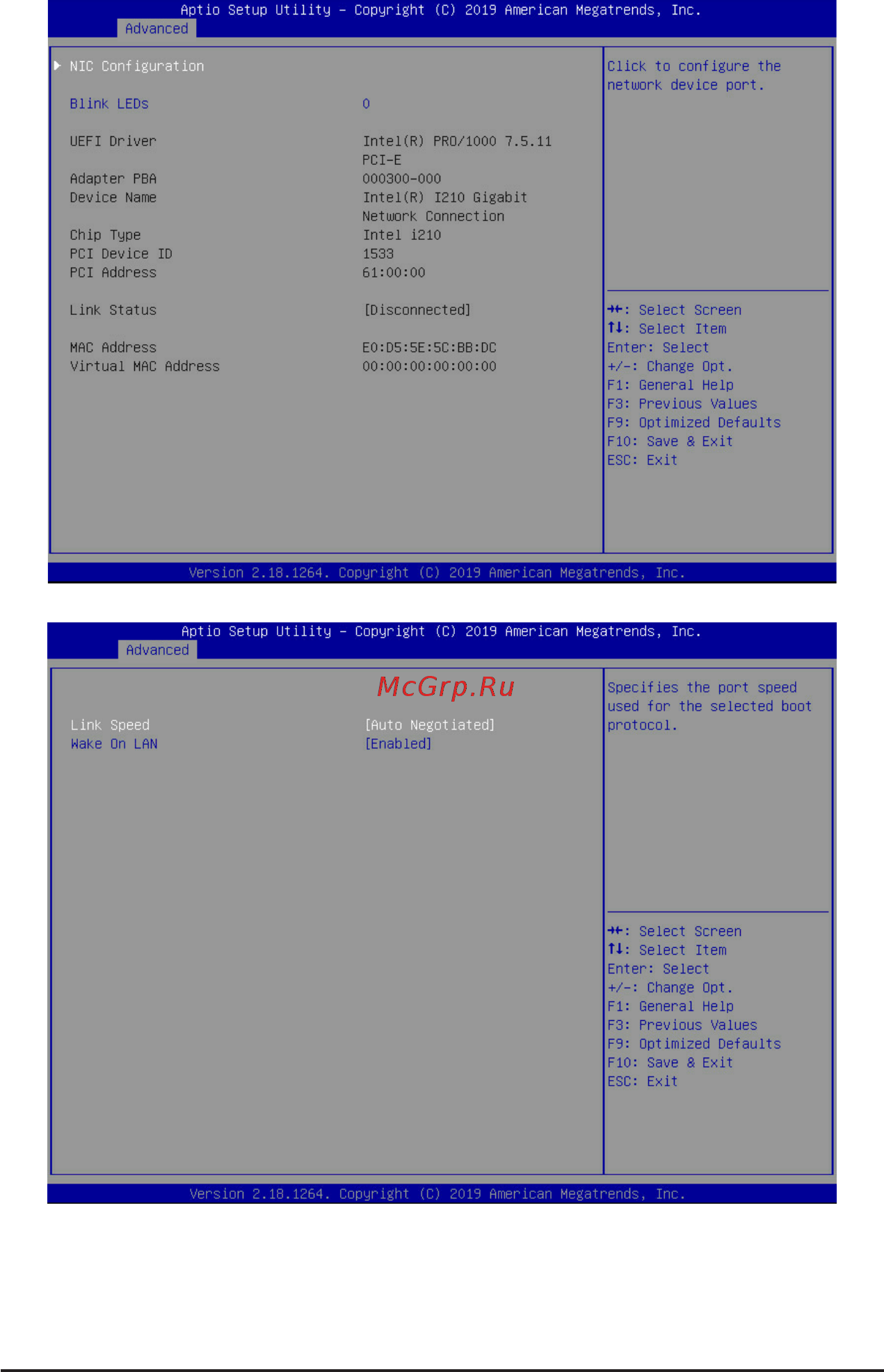 Gigabyte MZ01-CE0 (rev. 2.x) [55/137] 2 15 intel r i210 gigabit network connection