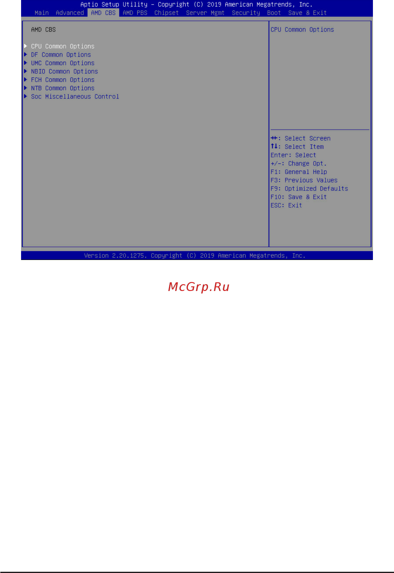 Gigabyte MZ01-CE0 (rev. 2.x) [62/137] 3 amd cbs menu