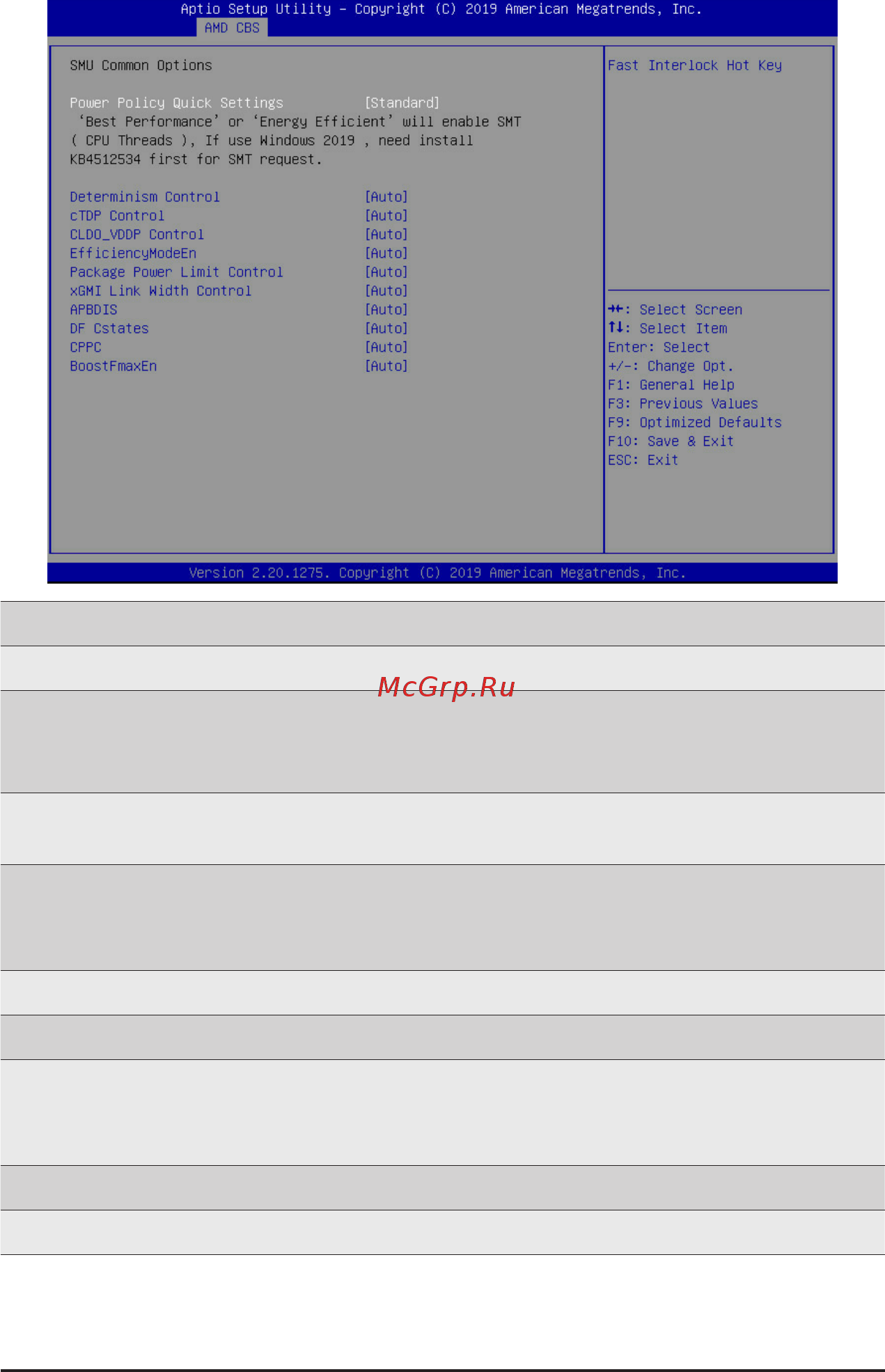 Gigabyte MZ01-CE0 (rev. 2.x) [88/137] 3 4 1 smu common options