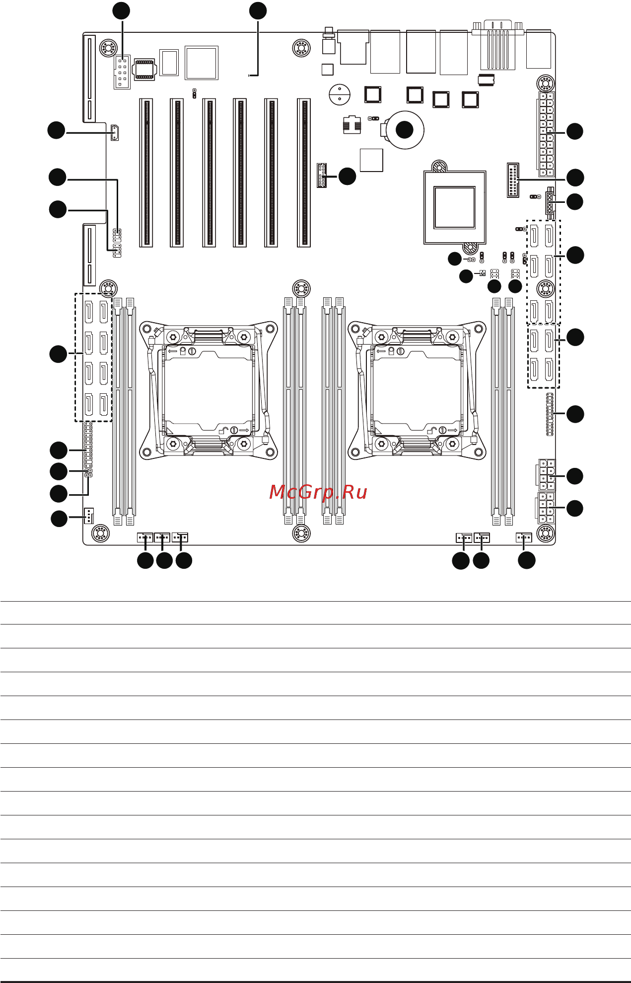 Gigabyte MD50-LS0 (rev. 1.1) [20/124] 6 internal connectors