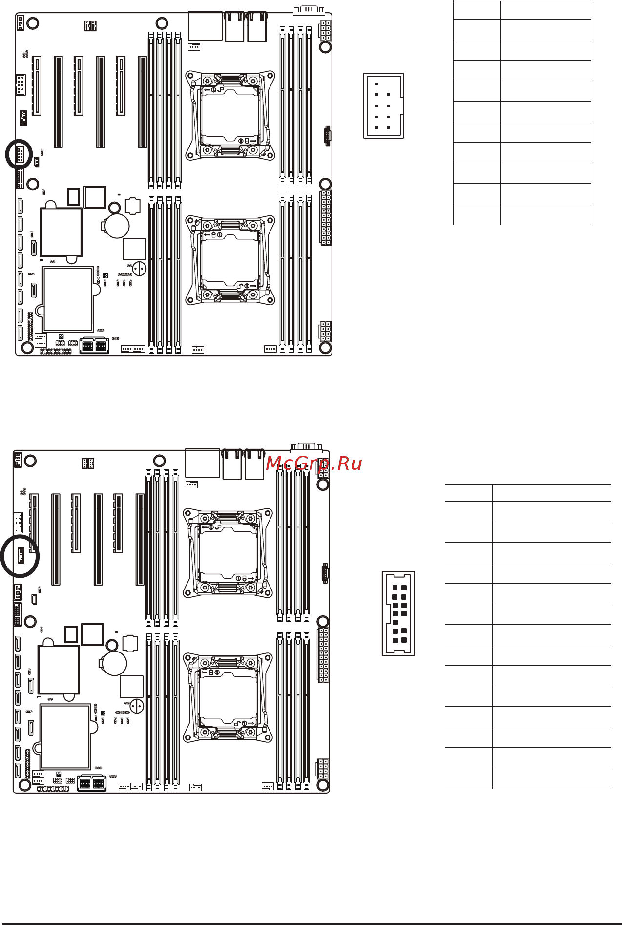 Gigabyte MW70-3S0 (rev. 1.0) [32/135] F_usb2 front usb header