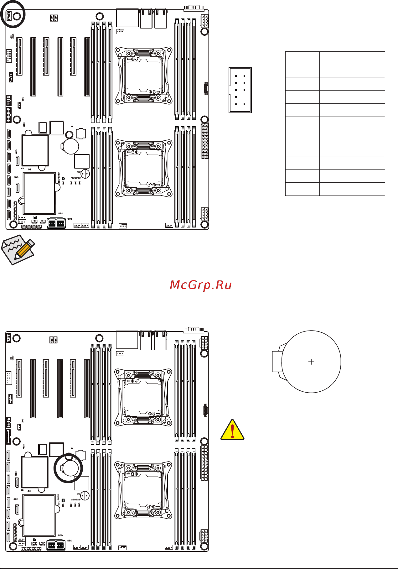 Gigabyte MW70-3S0 (rev. 1.0) [34/135] Thefrontpanelaudioheadersupportsintelhighdefinitionaudio hd audio youmayconnectyour chassis front panel audio module to this header make sure the wire assignments of the module connector match the pin assignments of the motherboard header incorrect connection between the module connector and the motherboard header will make the device unable to work or even damage it