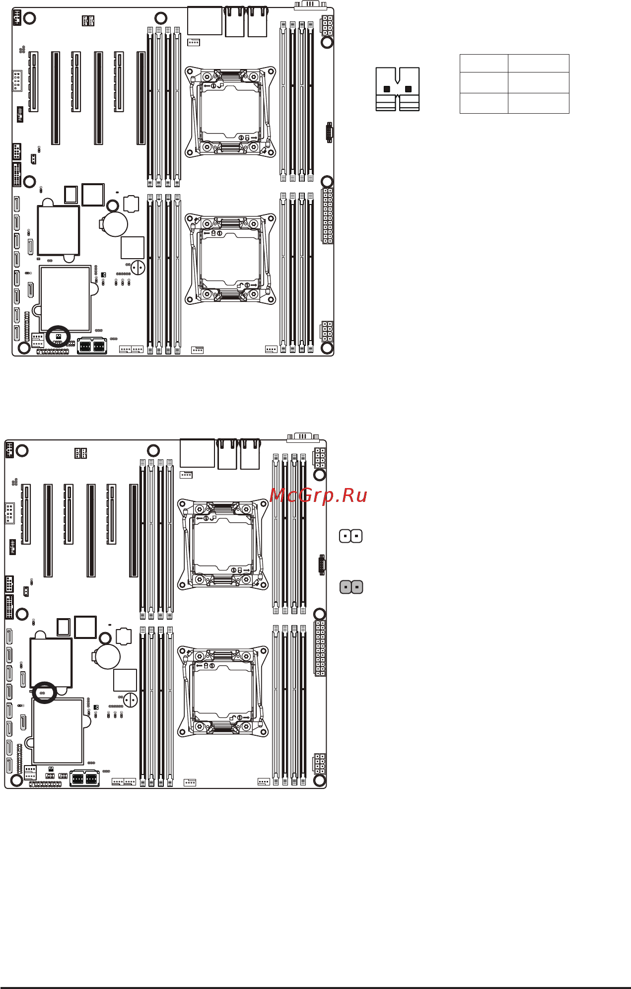 Gigabyte MW70-3S0 (rev. 1.0) [37/135] Imr_key lsi raid key header