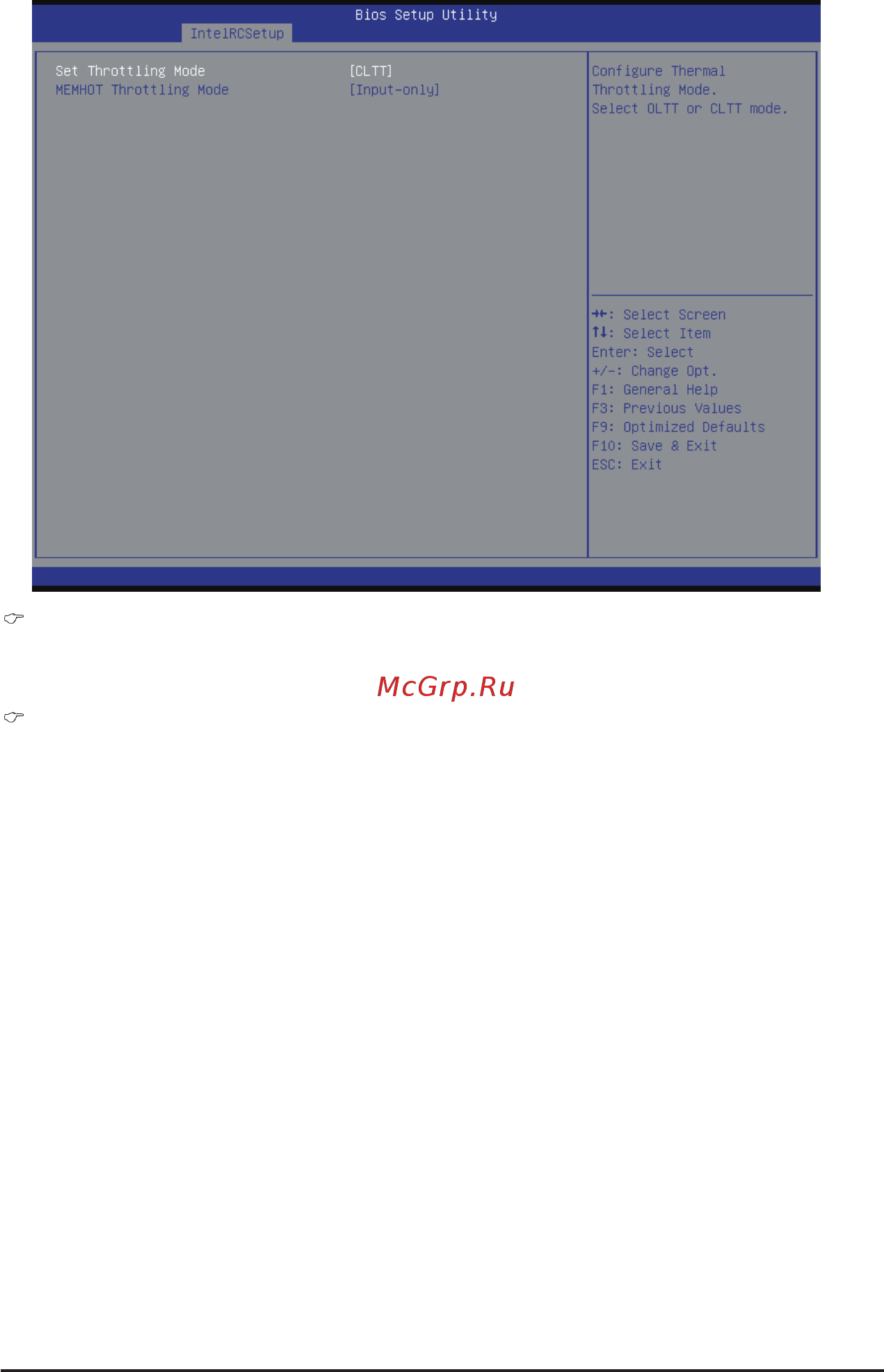 Gigabyte MW70-3S0 (rev. 1.0) [91/135] Set throttling mode