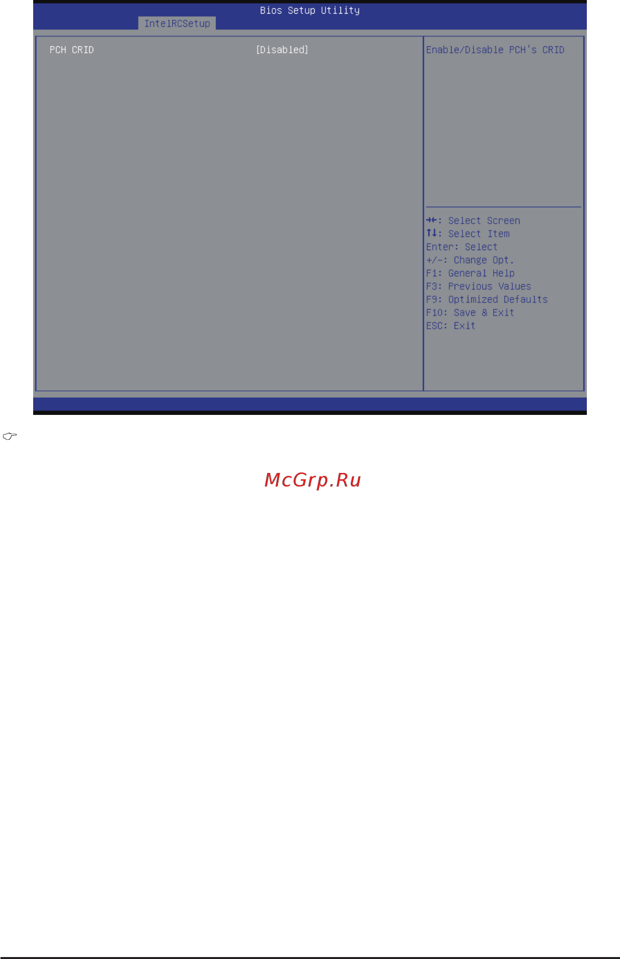 Gigabyte MW70-3S0 (rev. 1.0) [98/135] Pch crid