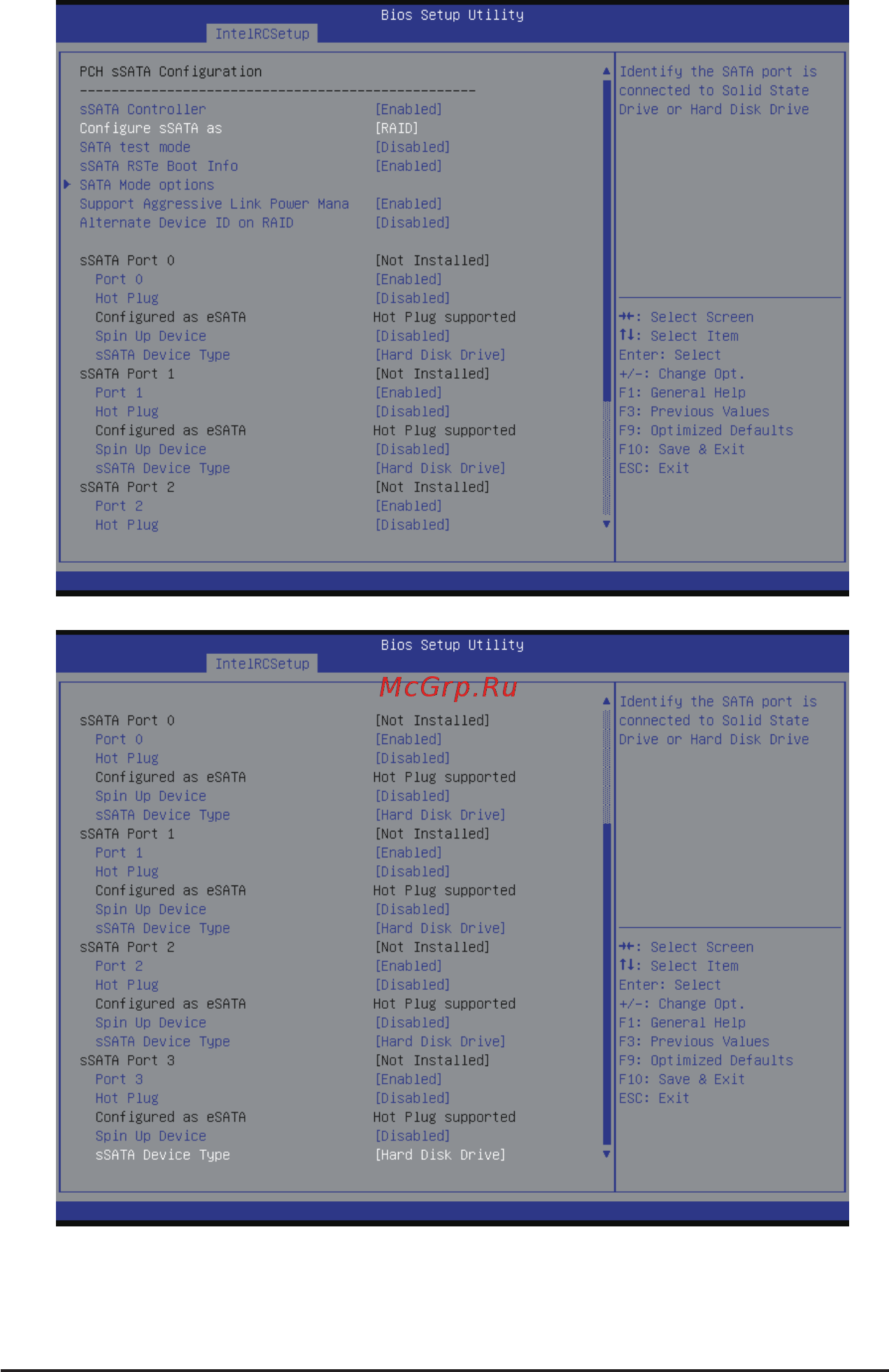 Gigabyte MW70-3S0 (rev. 1.0) [99/135] 3 7 2 pch ssata configuration