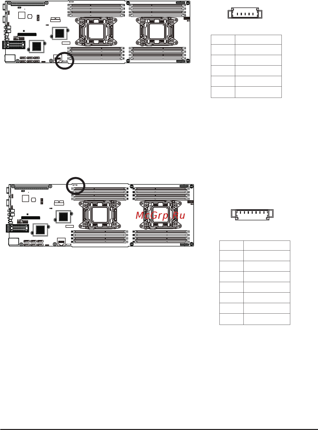 Gigabyte MH70-HD1 (rev. 1.0) [26/114] Sgpio stands for serial general purpose input output which is a 4 signal or 4 wire bus used between a host bus adapter hba and a backplane out of the 4 signals 3 are driven by the hba and 1 is driven by the backplane typically the hba is a storage controller located inside a server desktop rack or workstation computer that interfaces with hard disk drives hdds to store and retrieve data
