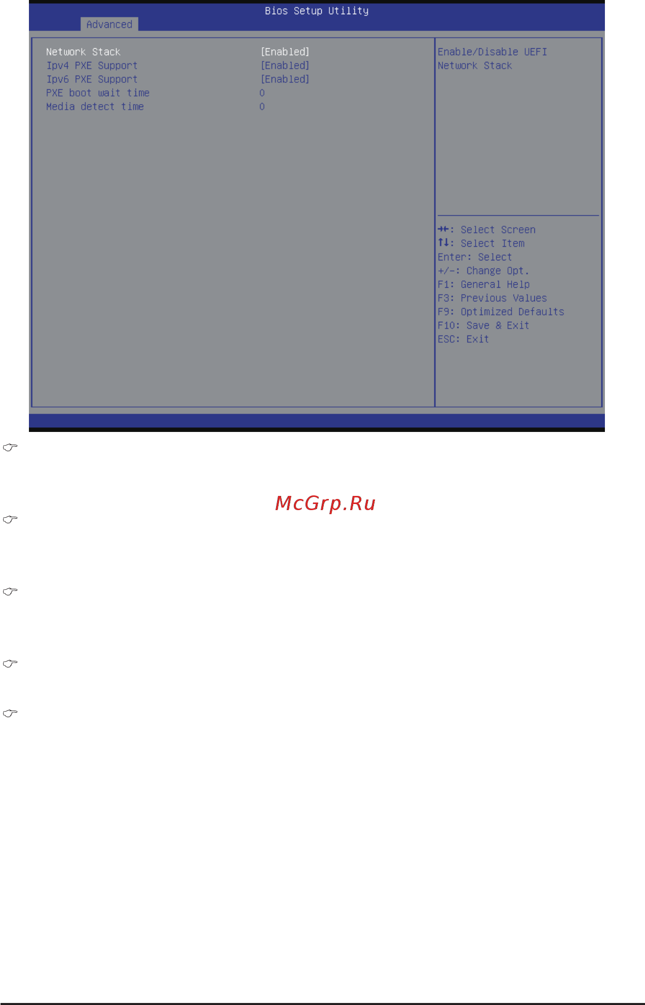 Gigabyte MH70-HD0 (rev. 1.0) [51/114] Pxe boot wait tim