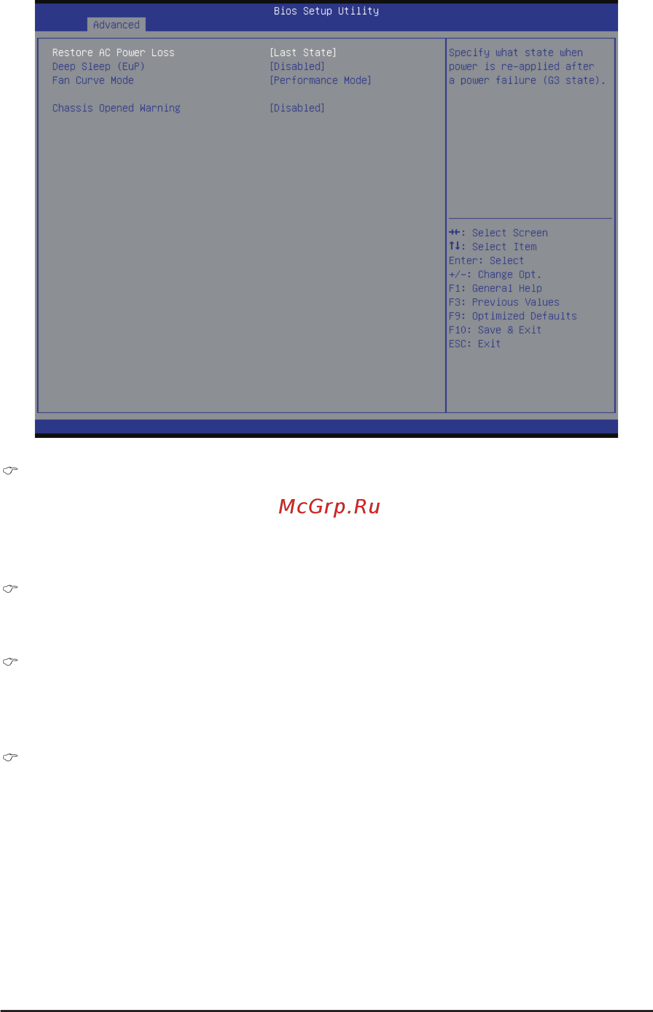 Gigabyte MH70-HD1 (rev. 1.0) [57/114] Restore on ac power loss