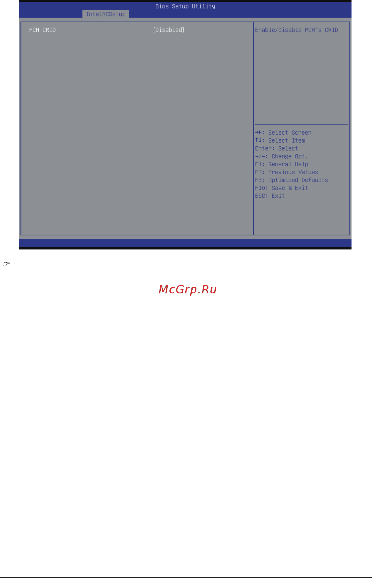 Gigabyte MH70-HD1 (rev. 1.0) [85/114] Pch crid