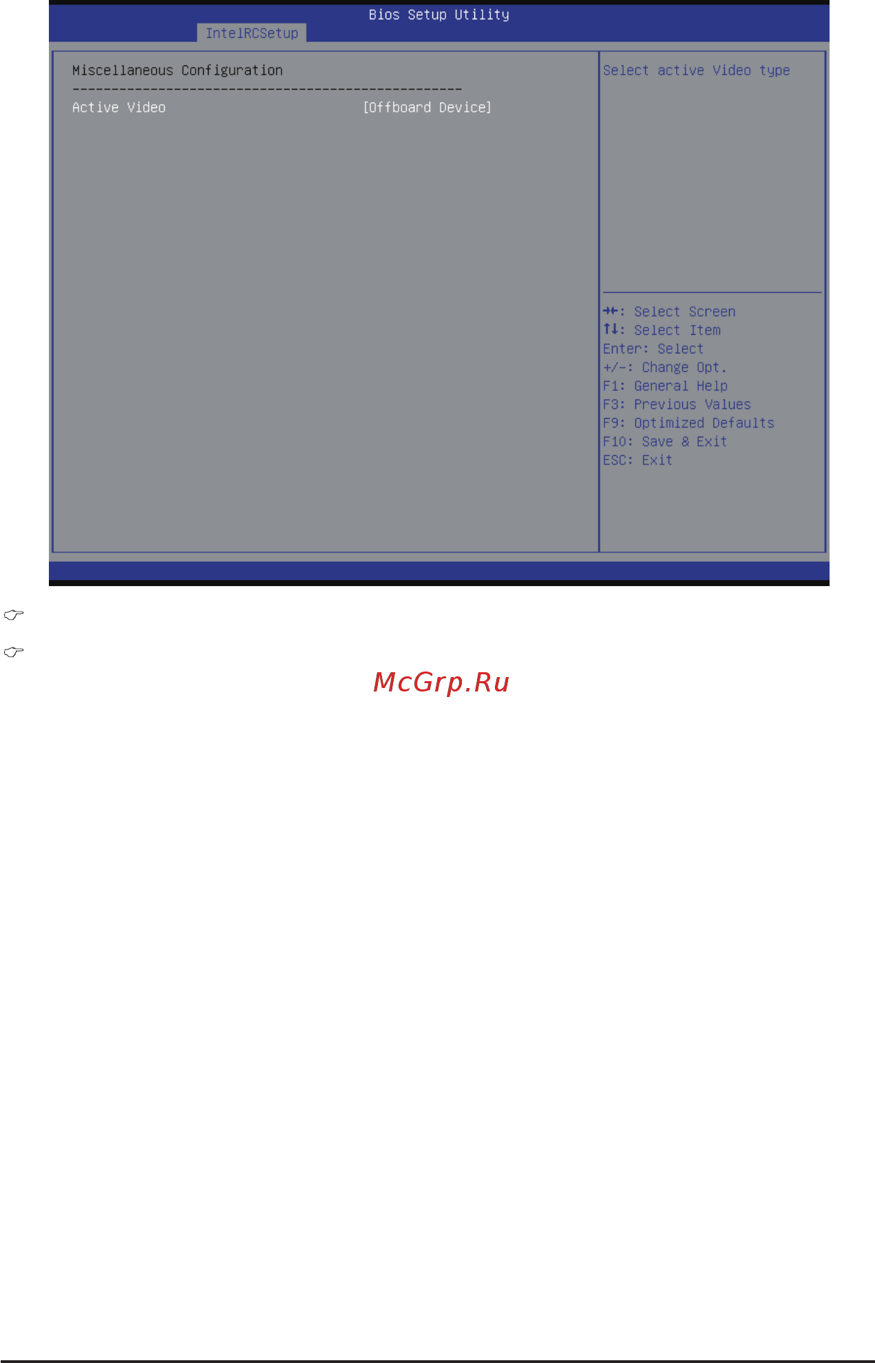 Gigabyte MH70-HD0 (rev. 1.0) [92/114] Miscellaneousconfiguration active video