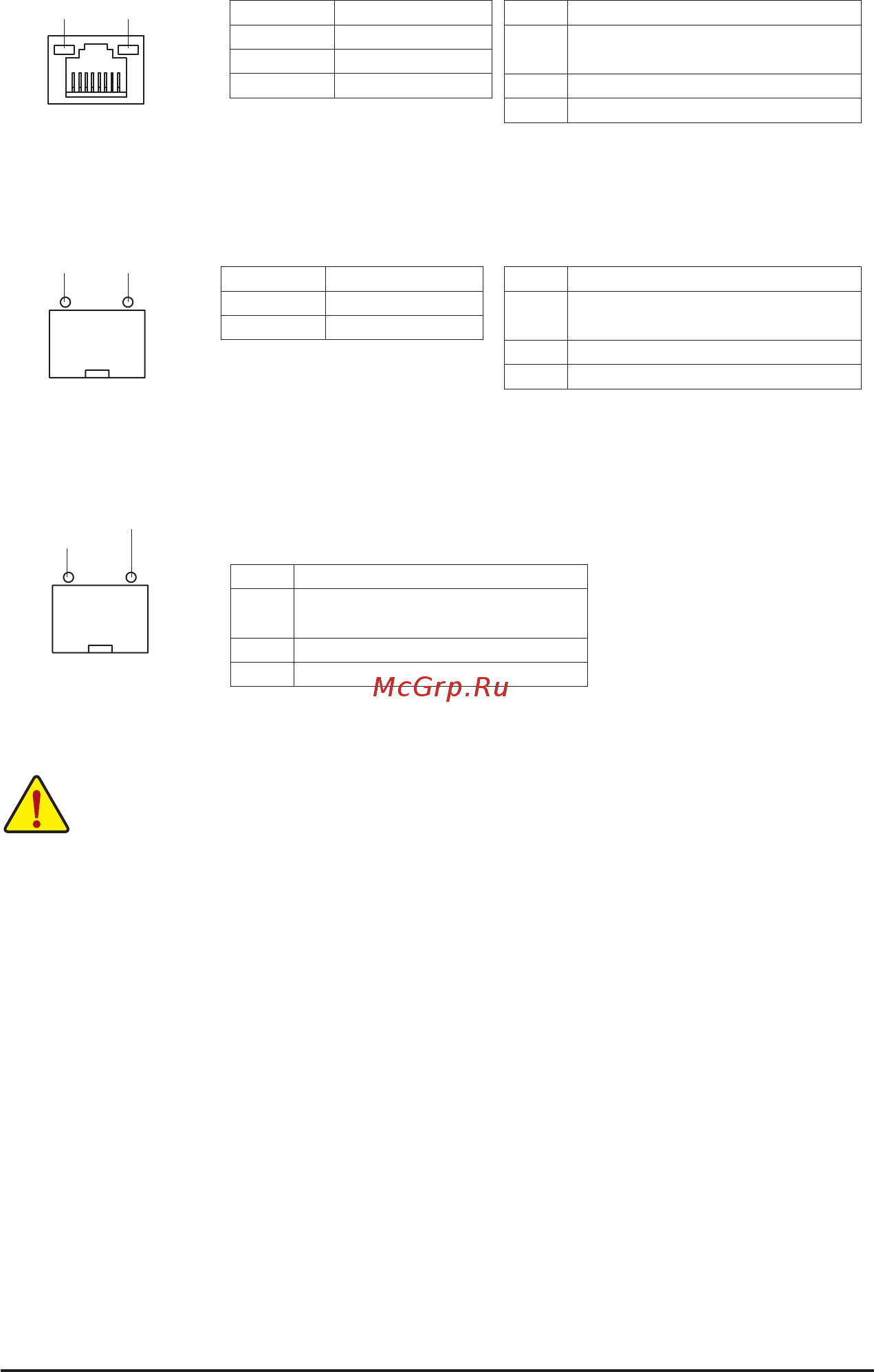 Gigabyte MD60-SC0 (rev. 1.1) [20/127] Whenremovingthecableconnectedtoabackpanelconnector firstremovethecablefromyour device and then remove it from the motherboard when removing the cable pull it stra...
