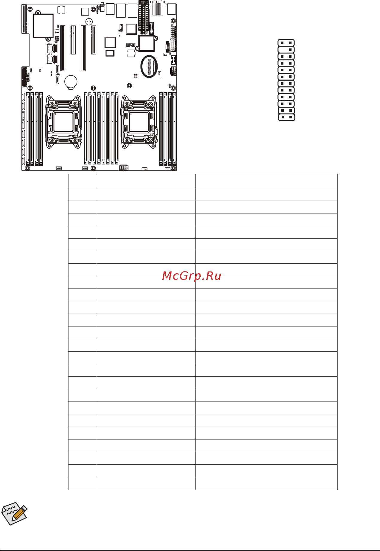 Gigabyte MD60-SC0 (rev. 1.1) [28/127] Fp_1 front panel header