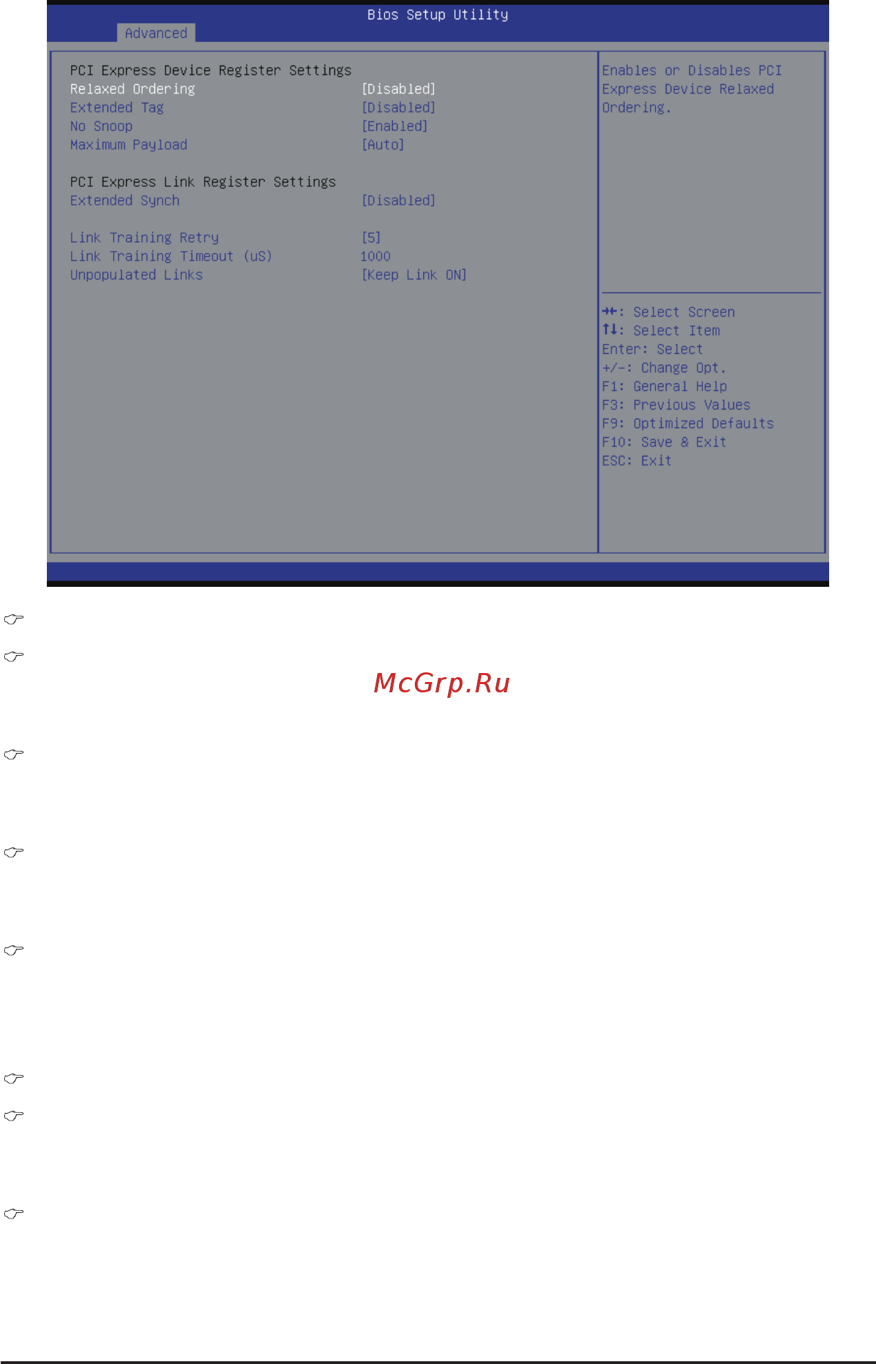 Gigabyte MD60-SC0 (rev. 1.1) [52/127] Pci express link register settings extended synch