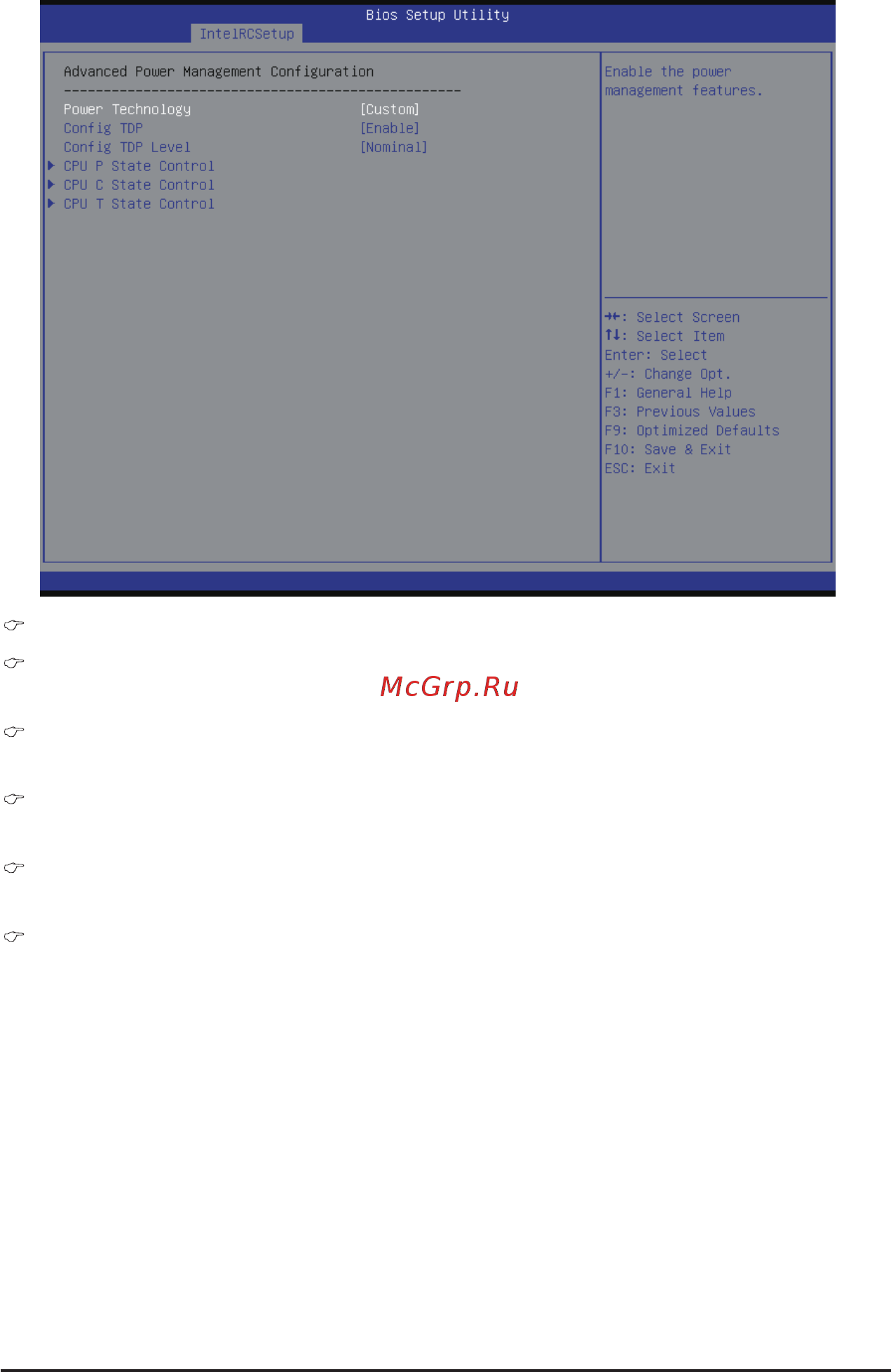 Gigabyte MD60-SC0 (rev. 1.1) [72/127] Cpu c state control