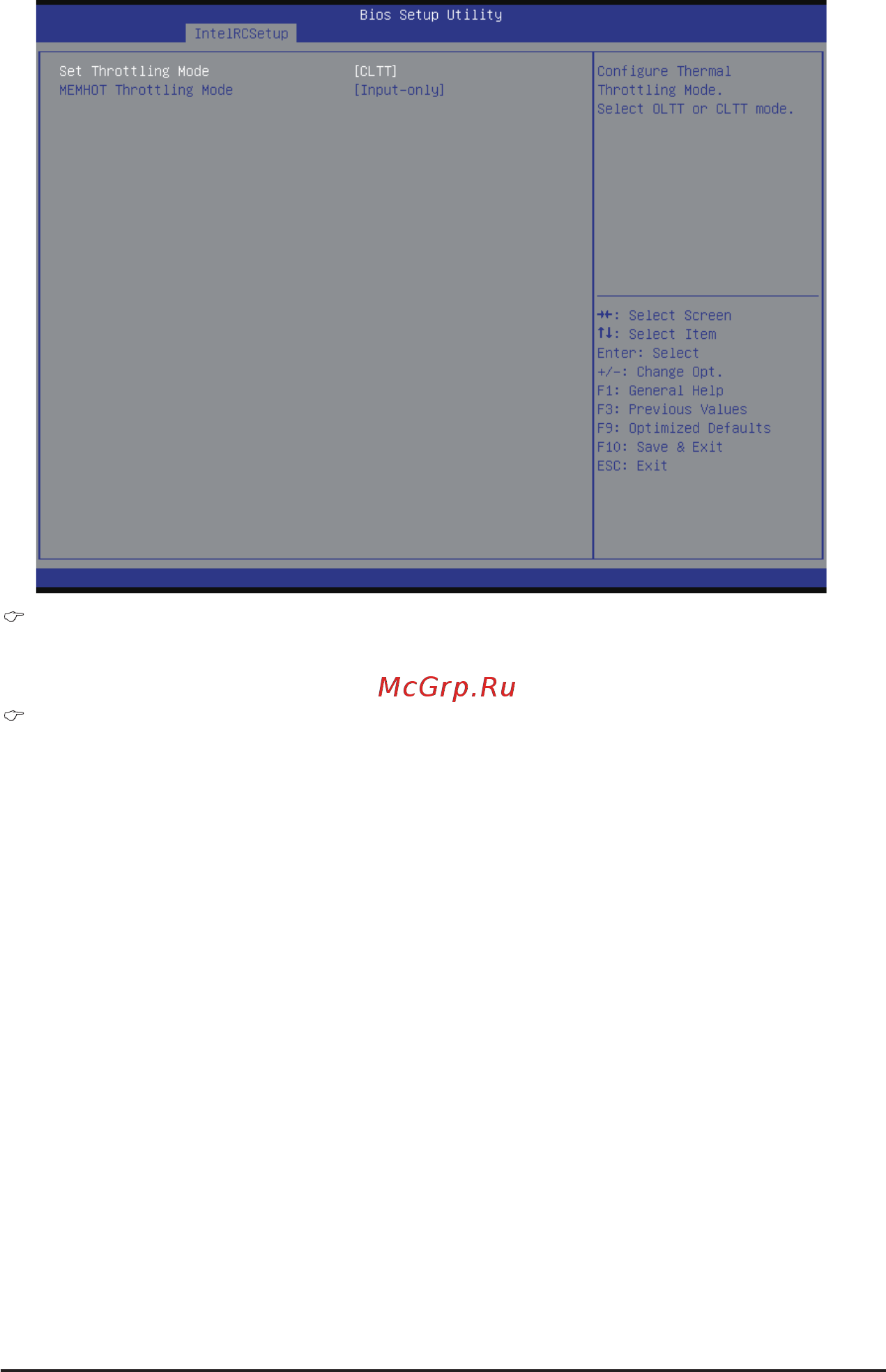 Gigabyte MD60-SC0 (rev. 1.1) [82/127] Set throttling mode