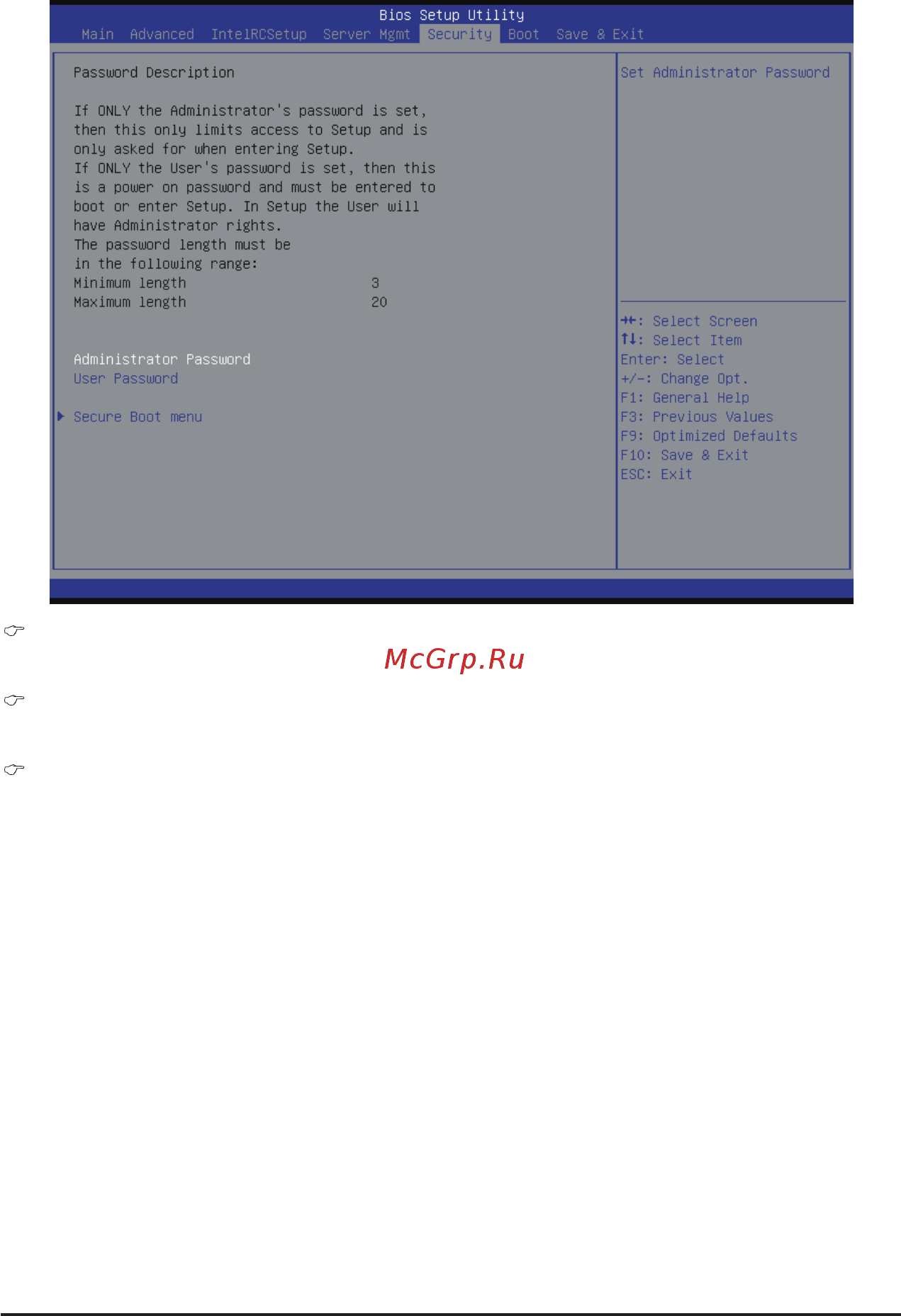 Gigabyte MD70-HB2 (rev. 1.0) [115/130] User password