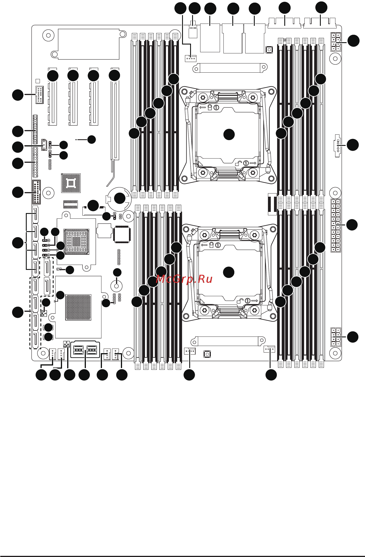 Gigabyte MD80-TM0 (rev. 1.0) [6/122] Md80 tm0 motherboard layout