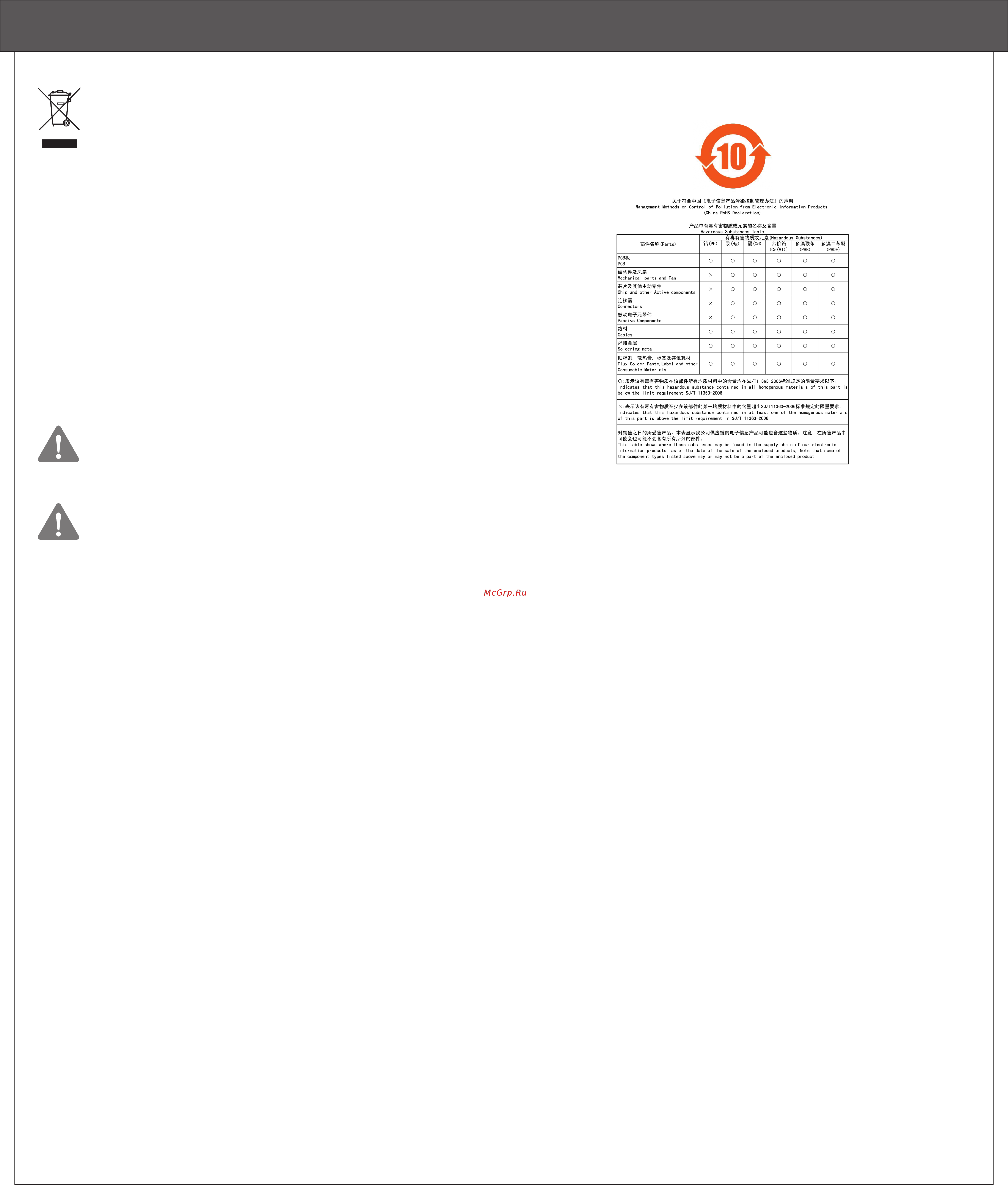Gigabyte MD80-TM1 (rev. 1.0) [2/2] California proposition 65 warning