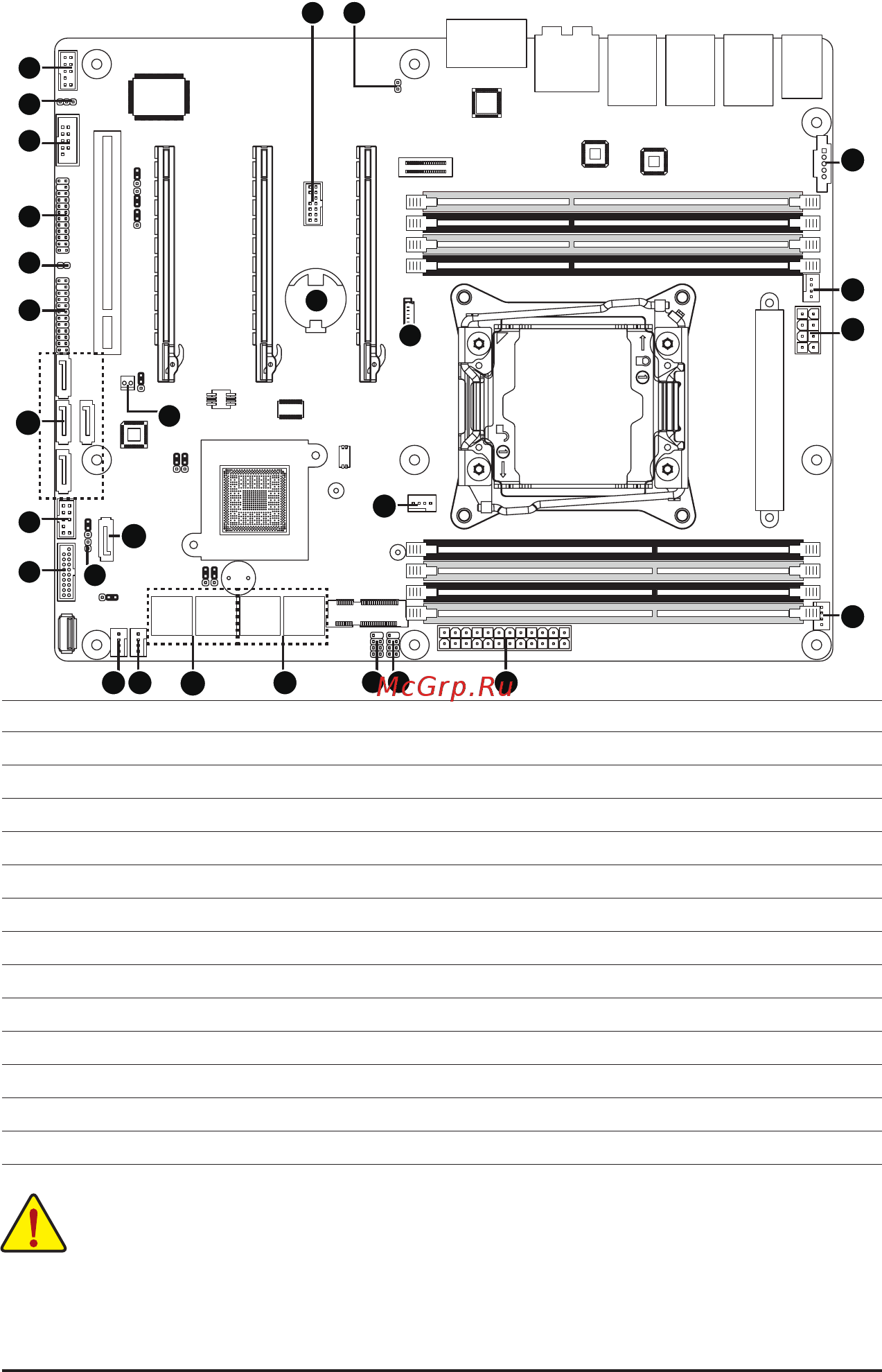 Gigabyte MW50-SV0 (rev. 1.0) [21/132] 6 internal connectors