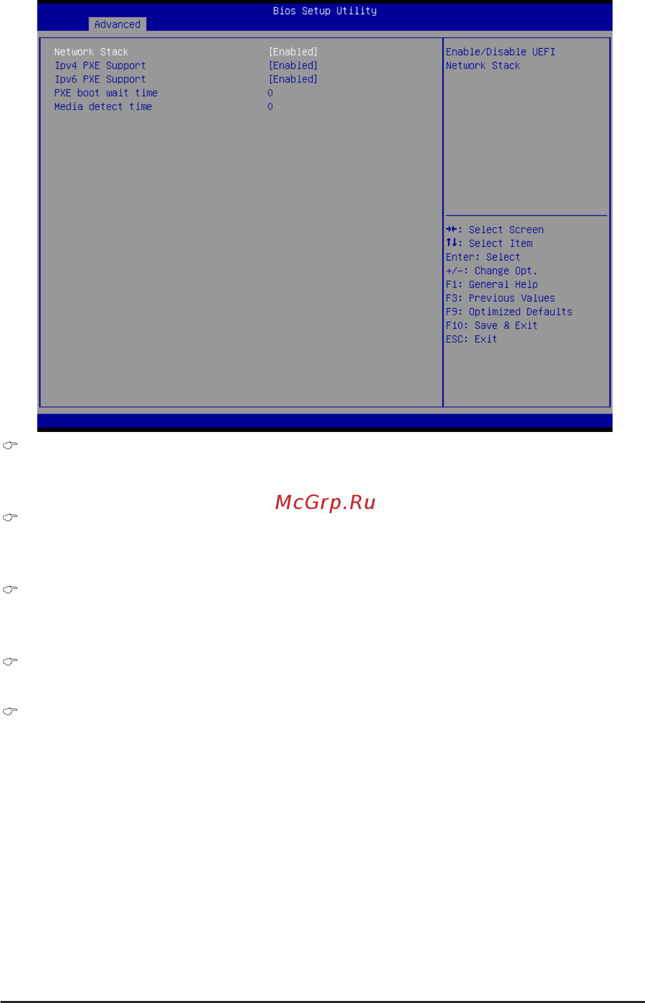 Gigabyte MW50-SV0 (rev. 1.0) [51/132] Pxe boot wait tim