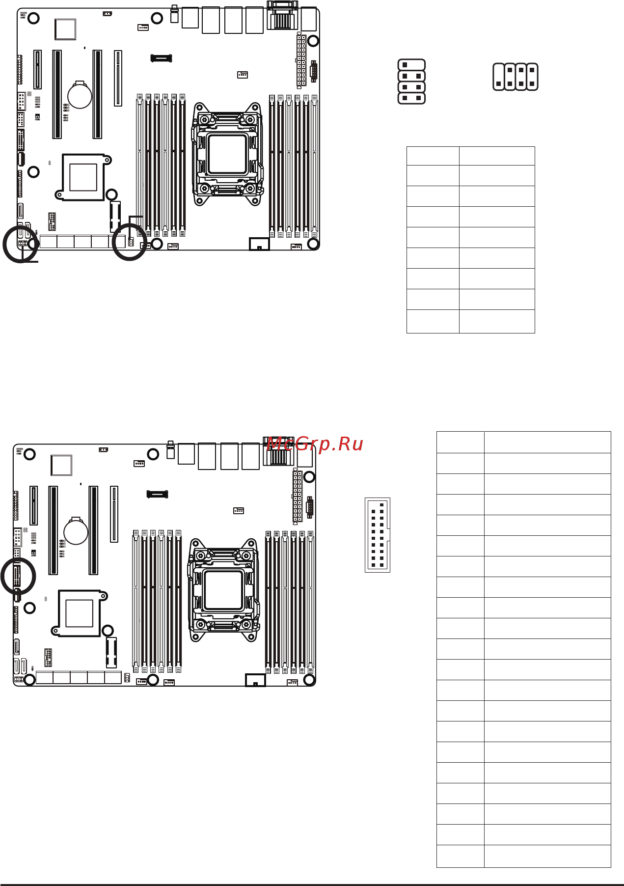 Gigabyte MU70-SU0 (rev. 1.0) [25/125] Theheadersconformtousb3 specification eachusbheadercanprovidetwousbportsviaan optional usb bracket for purchasing the optional usb bracket please contact the local dealer