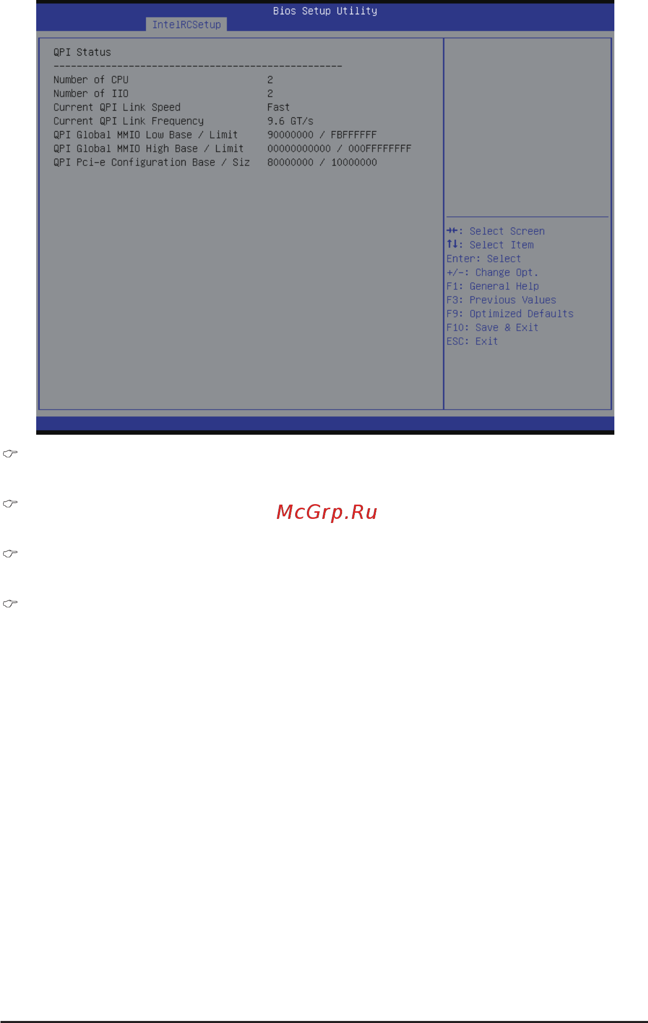 Gigabyte MU70-SU0 (rev. 1.0) [76/125] Qpi status