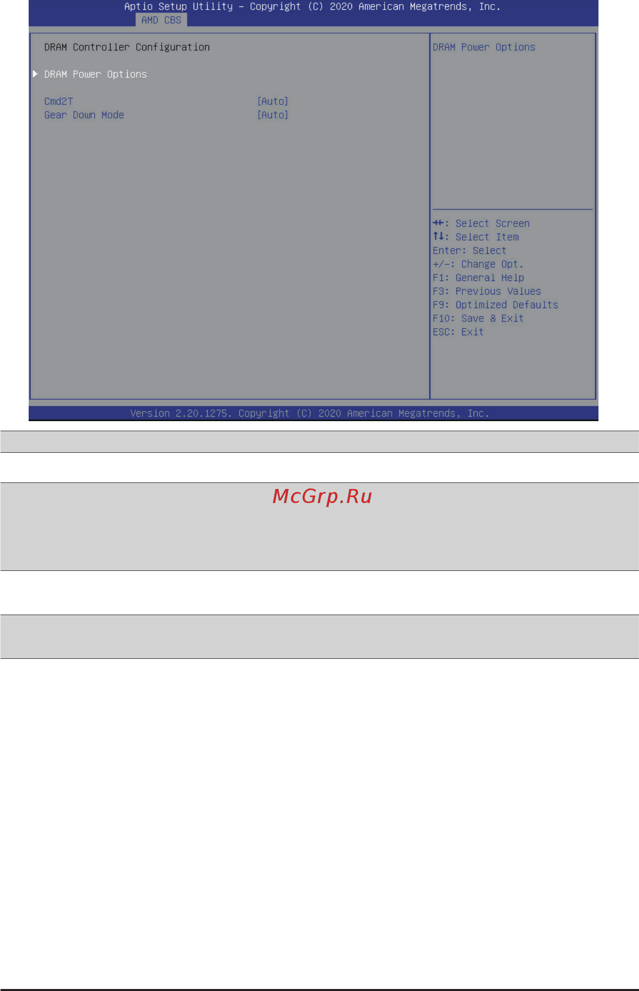 Gigabyte R152-Z30 (rev. 100) [103/165] 3 3 1 1 dram controller configuration
