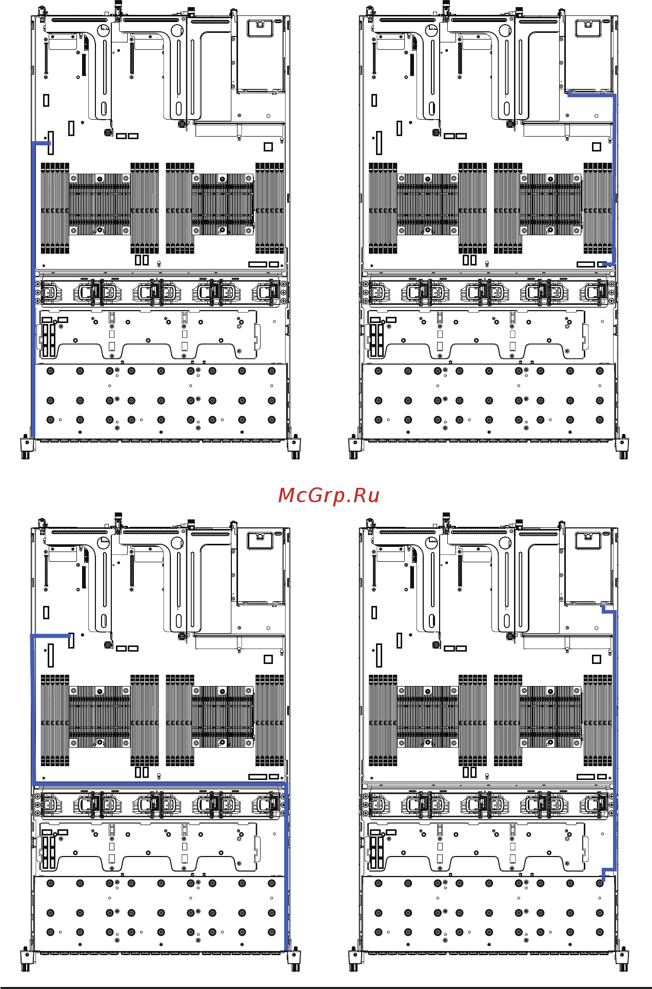 Gigabyte R281-T94 (rev. 100) [31/68] 8 cable routing