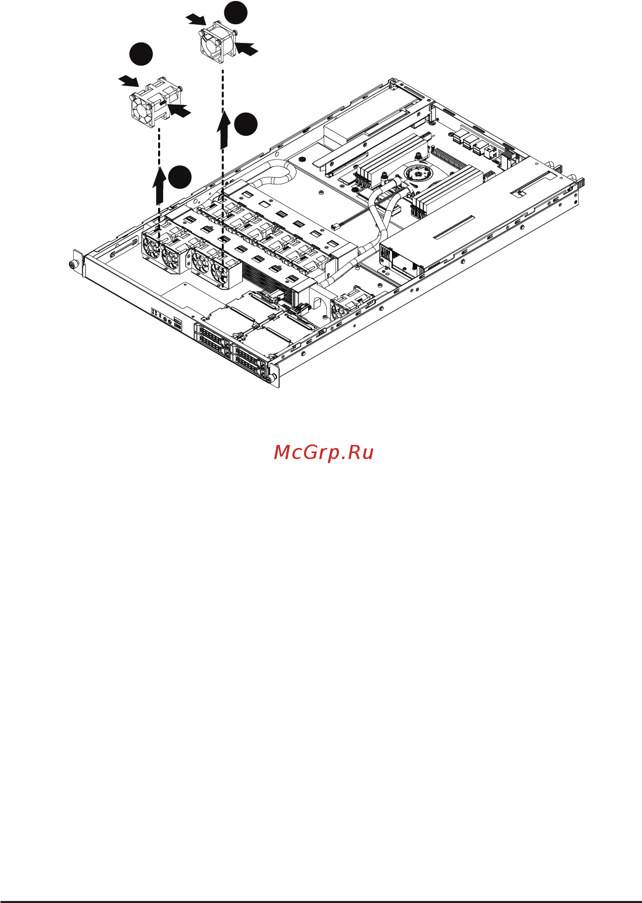 Gigabyte R161-R12 (rev. 100) [27/123] 6 replacing the fan assemblly
