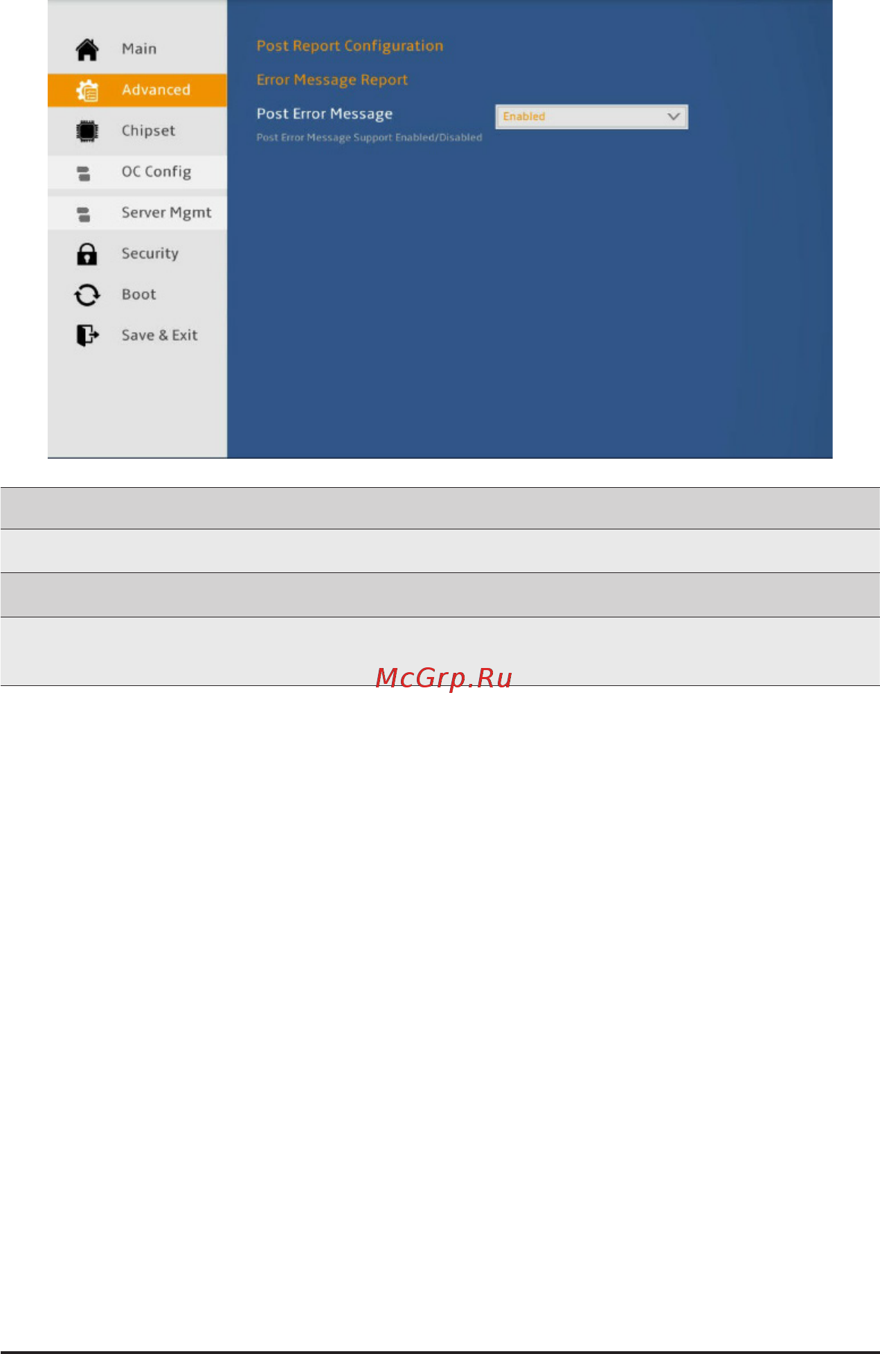 Gigabyte R161-R12 (rev. 100) [53/123] 2 10 post report configuration
