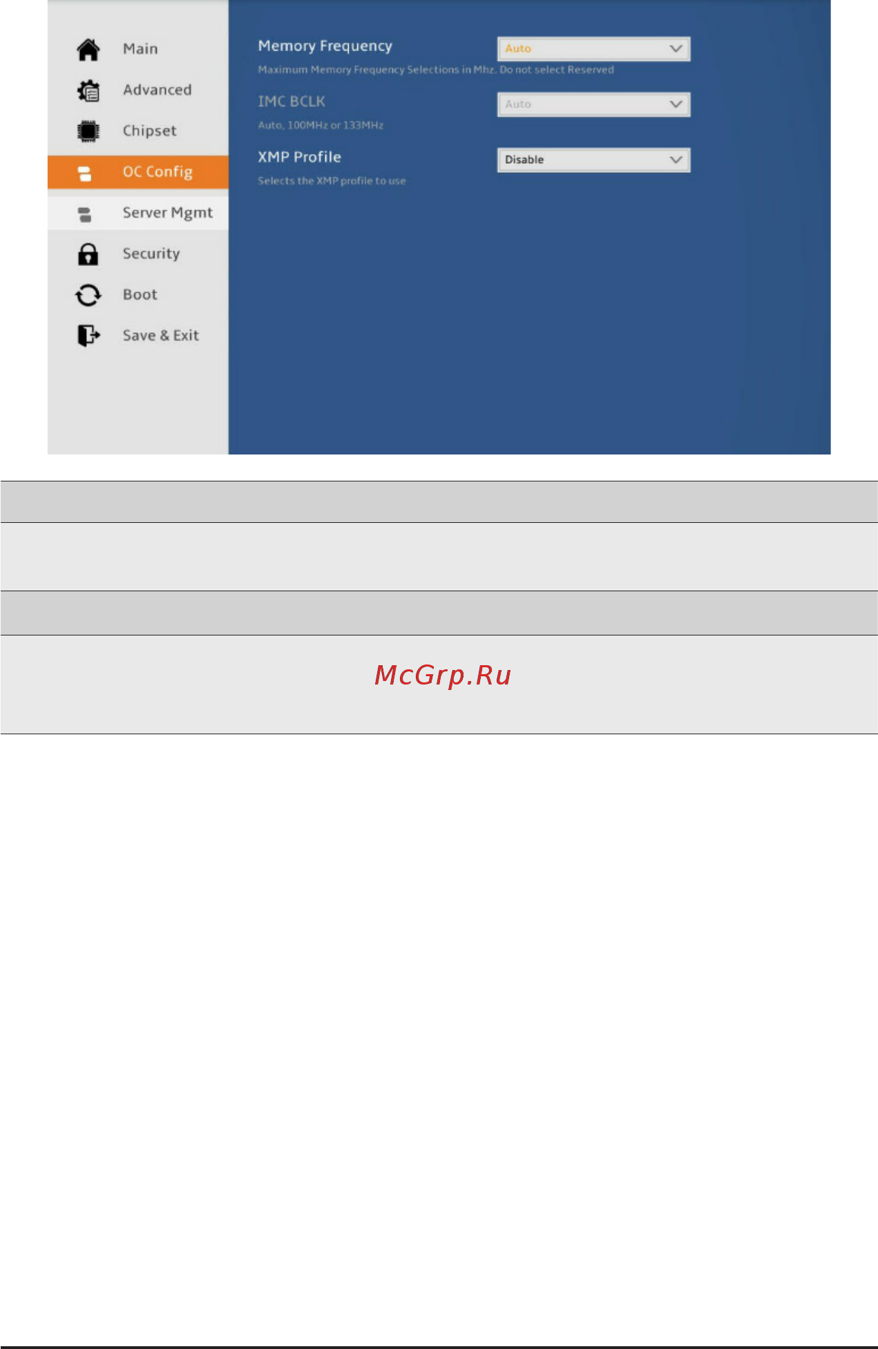 Gigabyte R161-R12 (rev. 100) [92/123] 4 2 memory overclocking