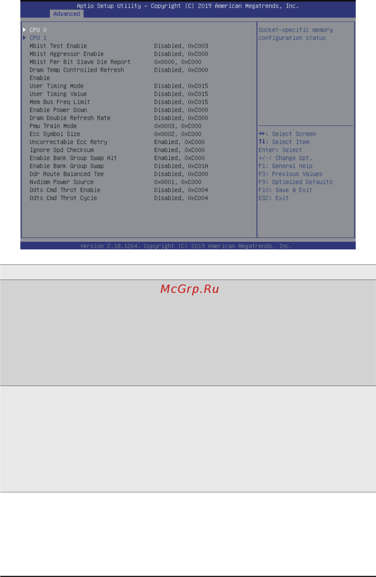 Gigabyte G492-Z51 (rev. 100) [72/141] 2 15 amd mem configuration status