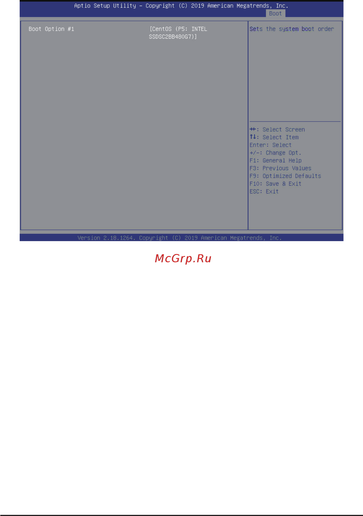 Gigabyte G292-Z42 (rev. 100) [129/155] 8 1 uefi hard disk drive bbs priorities