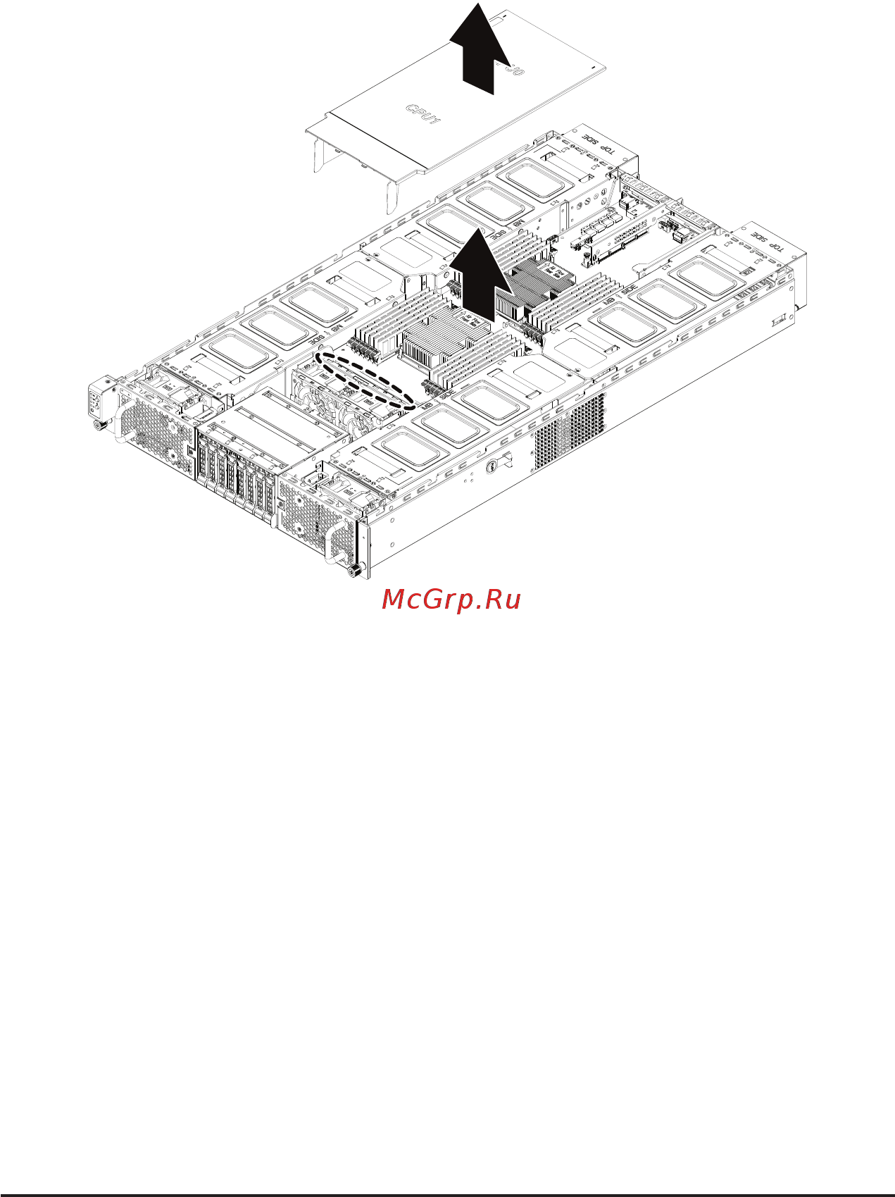 Gigabyte G292-Z42 (rev. 100) [25/155] 2 removing and installing the fan duct