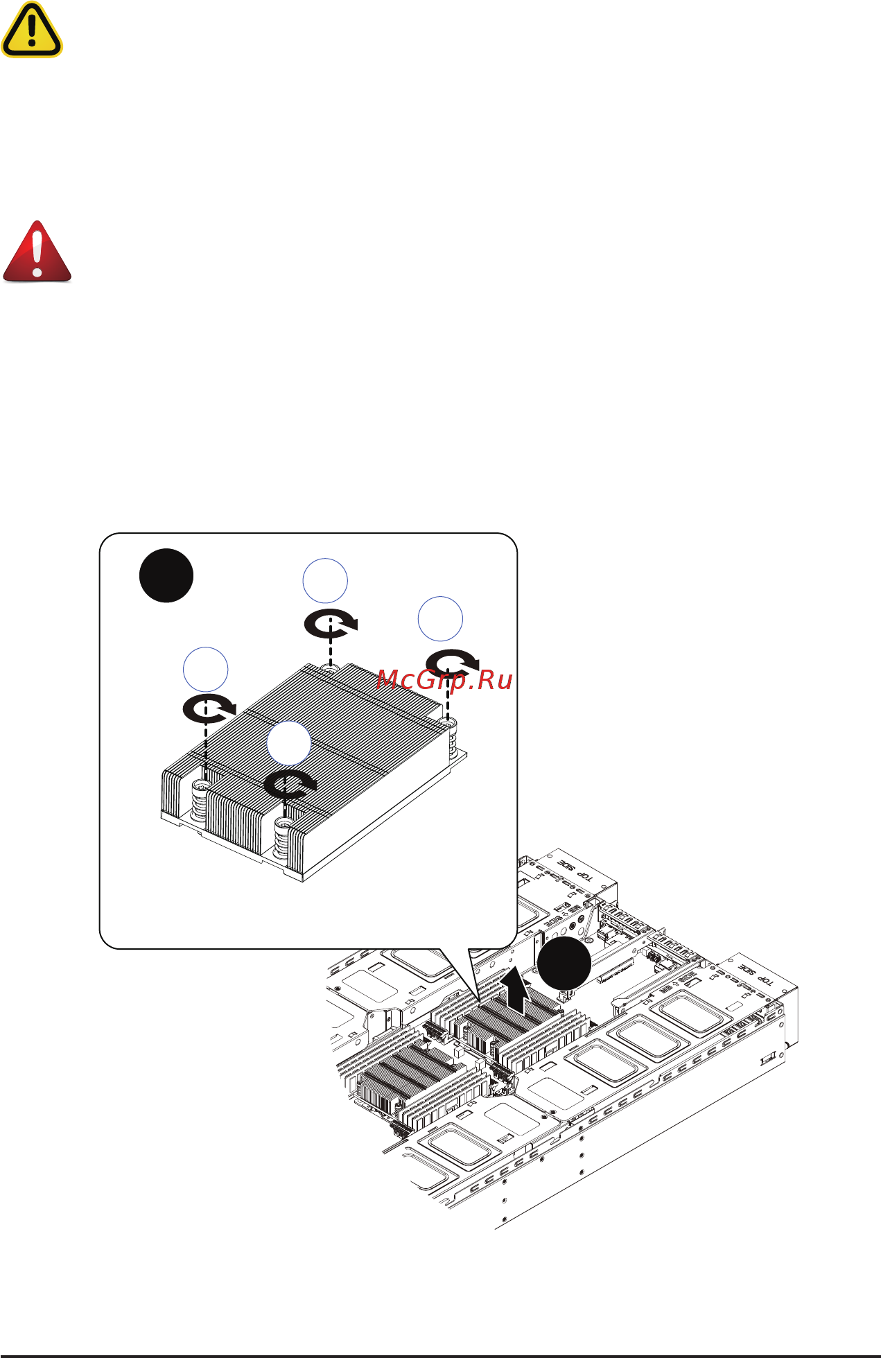 Gigabyte G292-Z42 (rev. 100) [26/155] 3 installing the cpu and heat sink