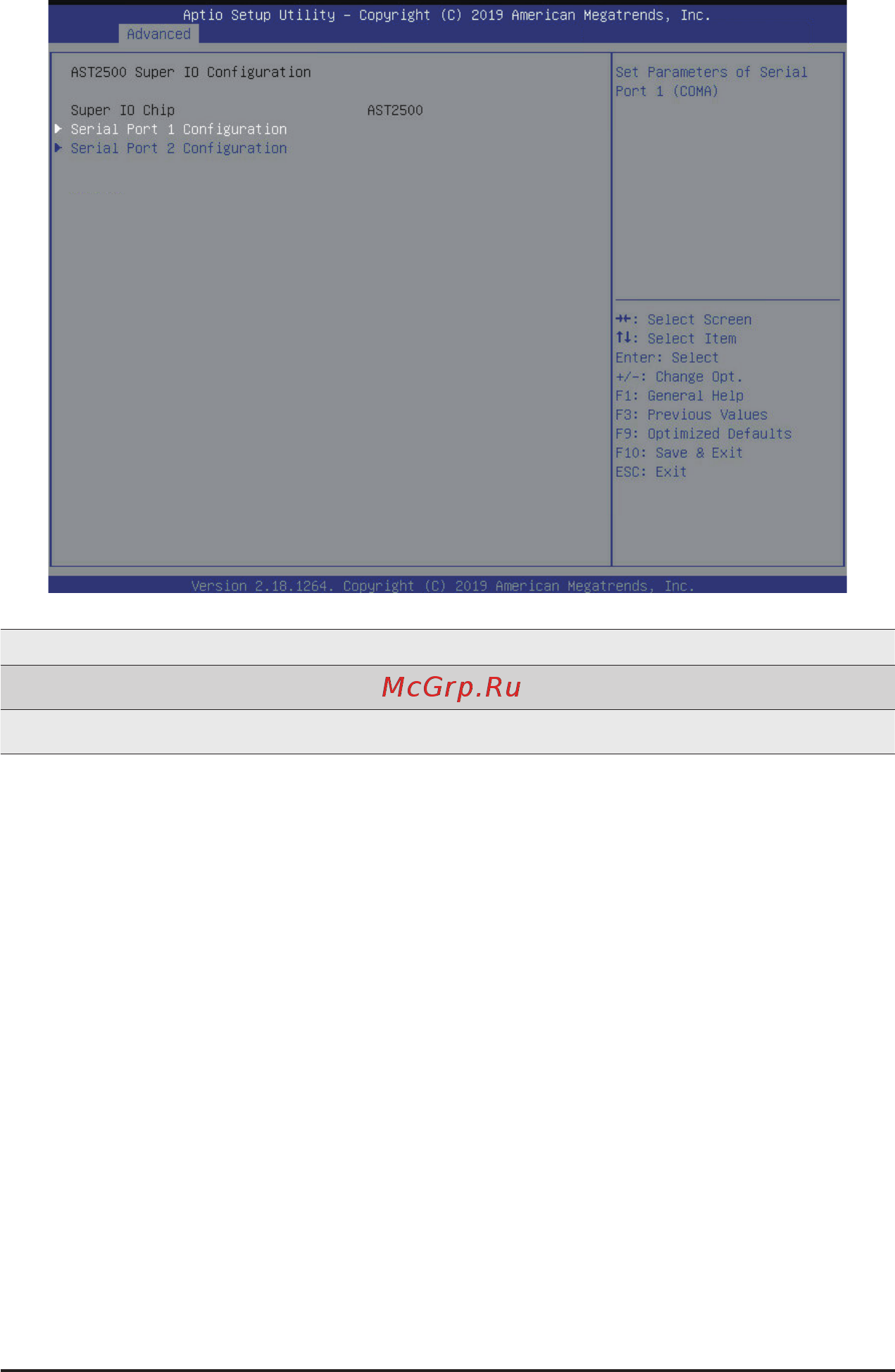 Gigabyte G292-Z42 (rev. 100) [69/155] 2 5 ast2500 super io configuration