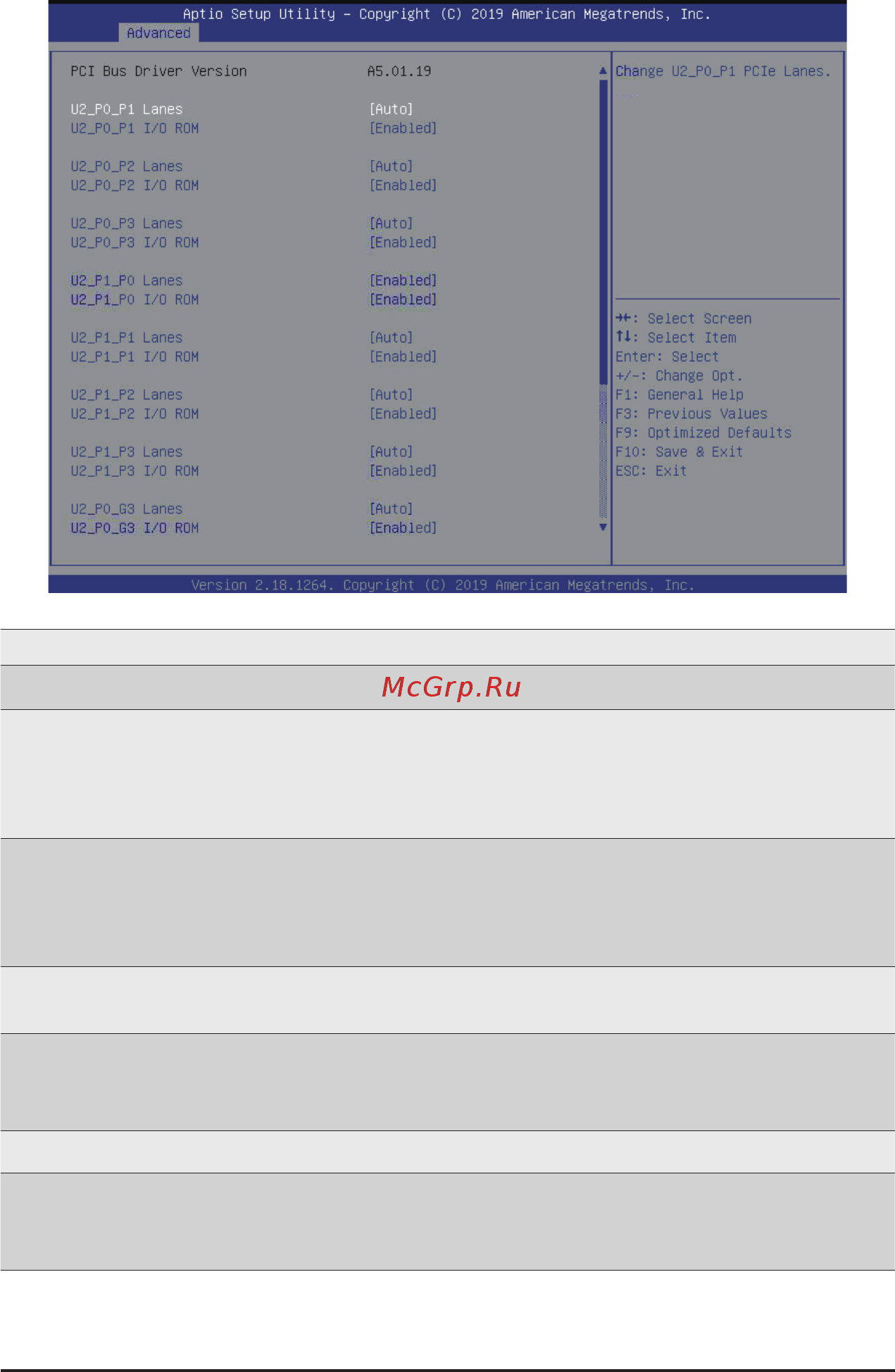 Gigabyte G292-Z42 (rev. 100) [77/155] 2 10 pci subsystem settings
