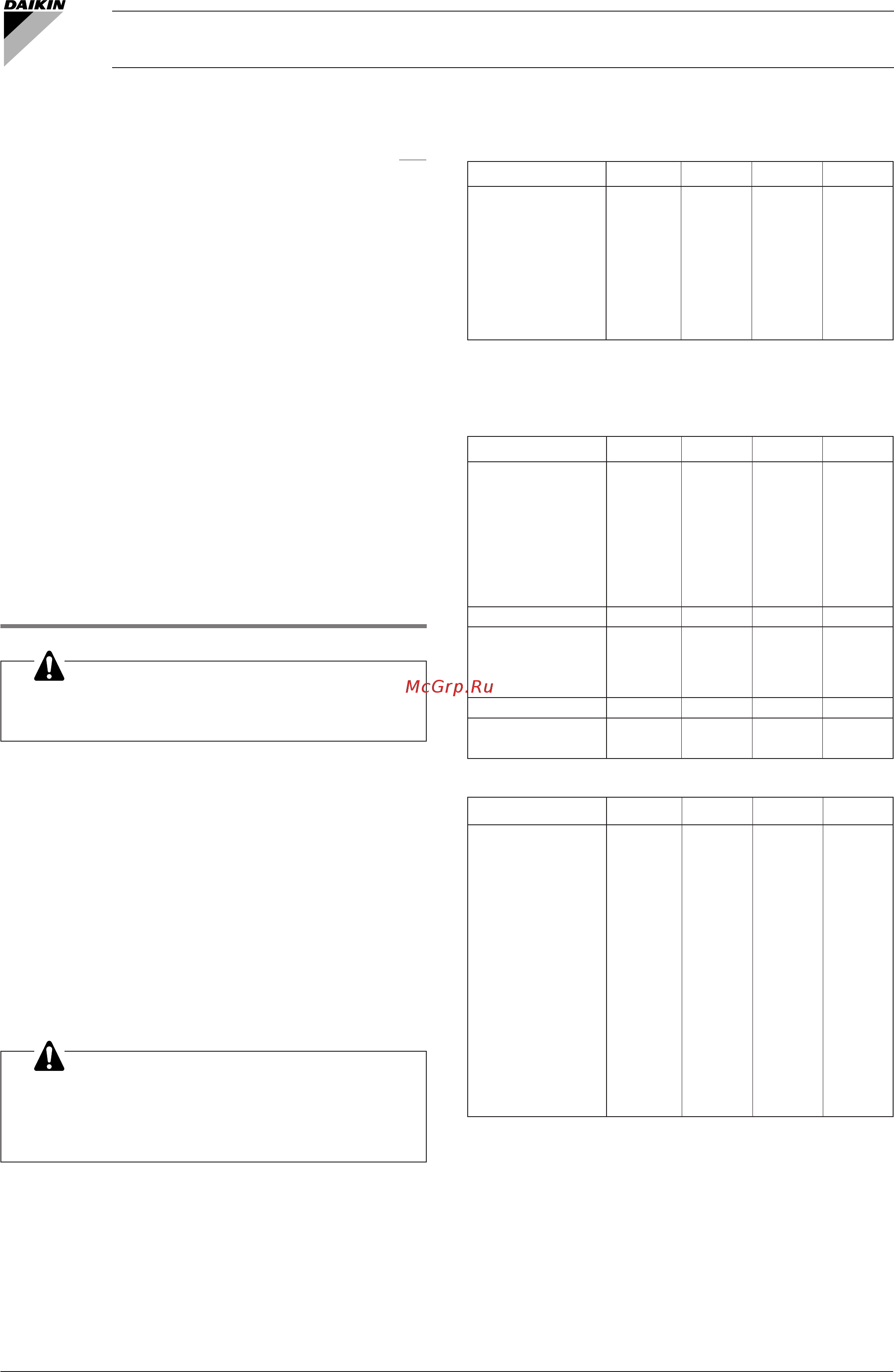 Daikin EUWA15HDW15 [2/18] Electrical specifications 1