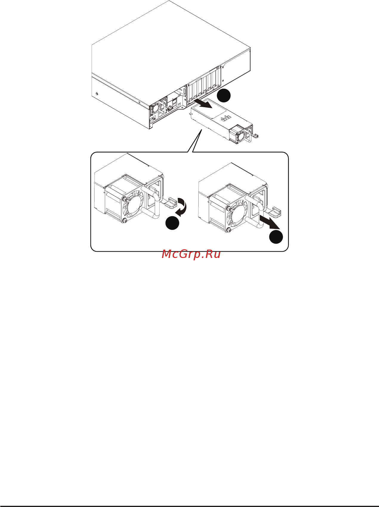 Gigabyte G241-G40 (rev. 100) [36/117] 11 replacing the power supply