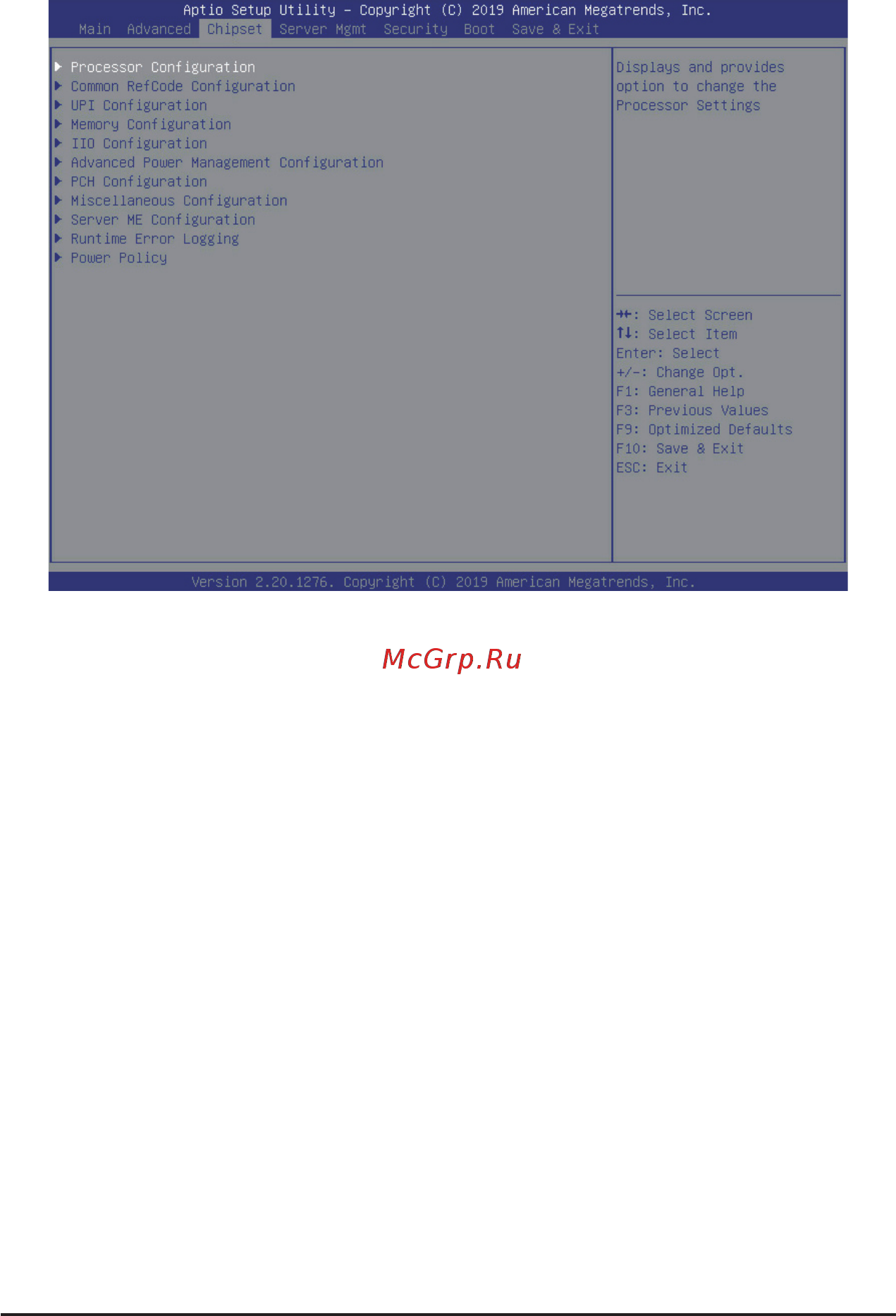 Gigabyte G241-G40 (rev. 100) [74/117] 3 chipset setup menu