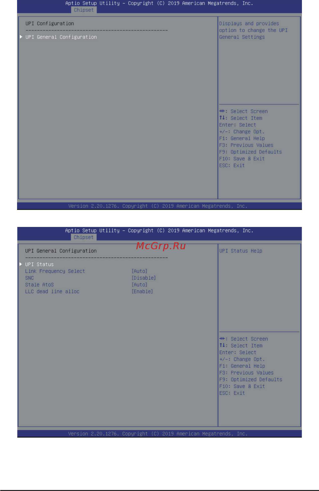 Gigabyte G241-G40 (rev. 100) [78/117] 3 3 upi configuration