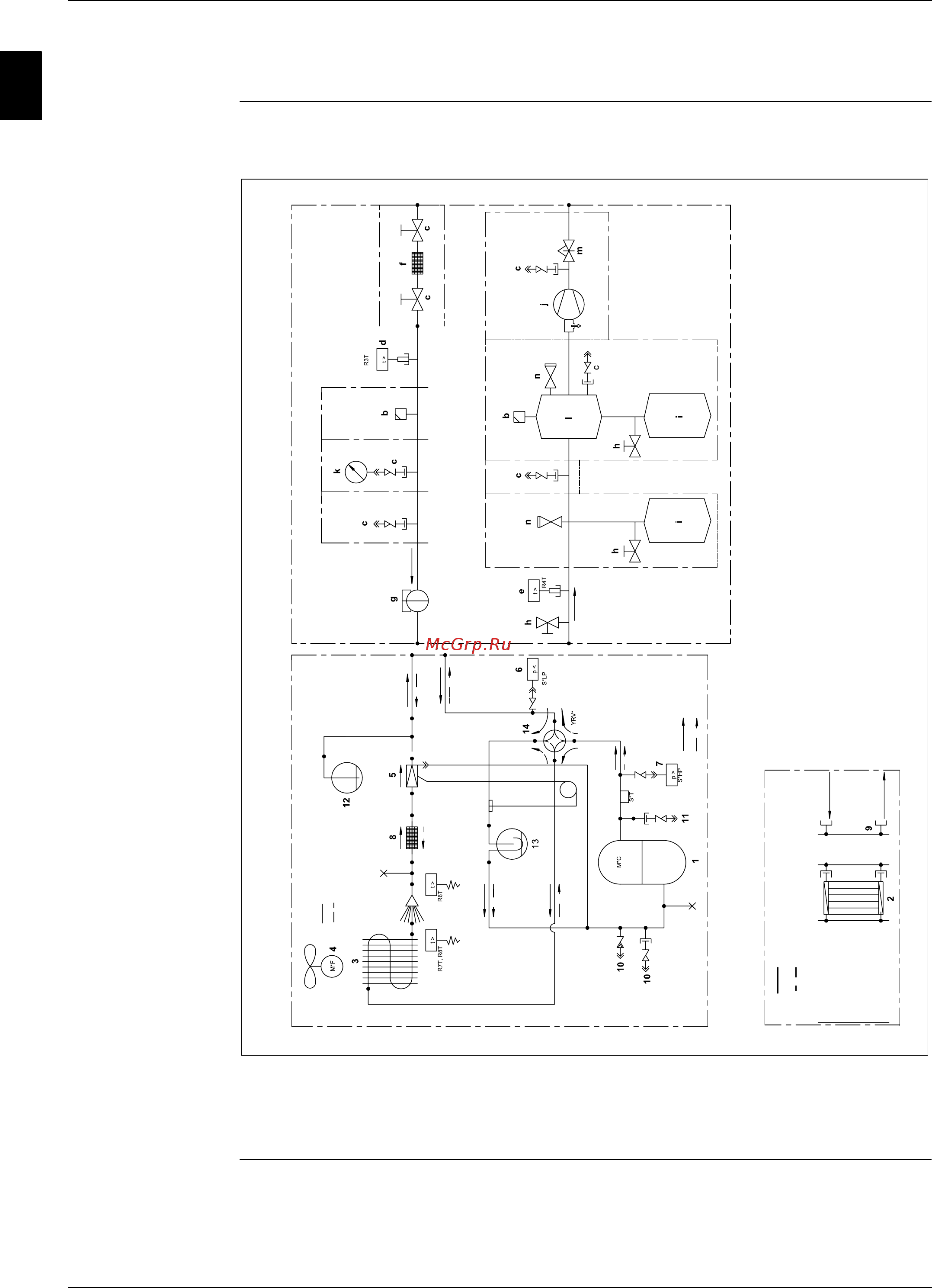 Daikin EUWAB5KAZW1 [78/215] Functional diagram refrigeration circuit euwy 5 24kazw1