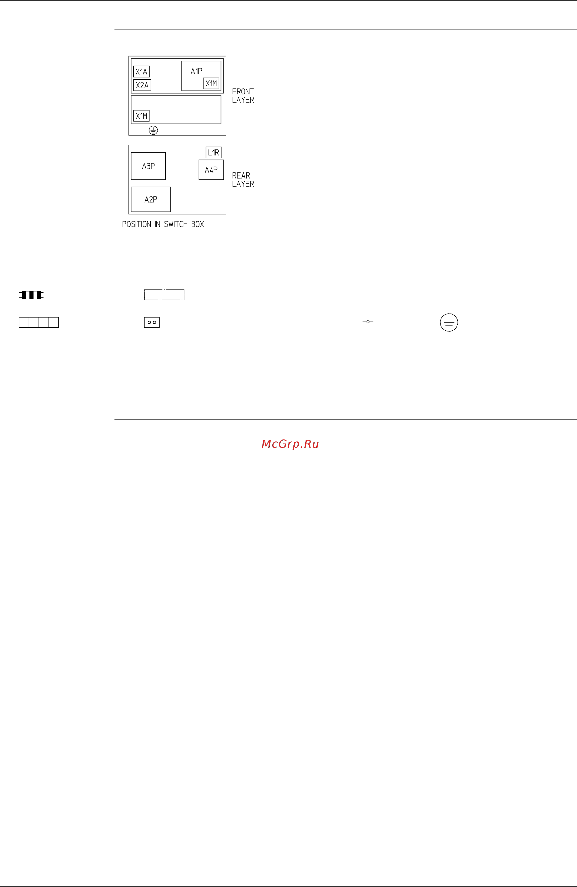 Daikin EWAQ021BAWP [40/223] Switch box layout
