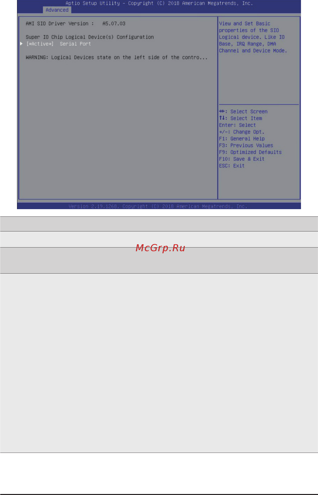 Gigabyte G481-HA0 (rev. 200) [73/124] 2 10 sio configuration