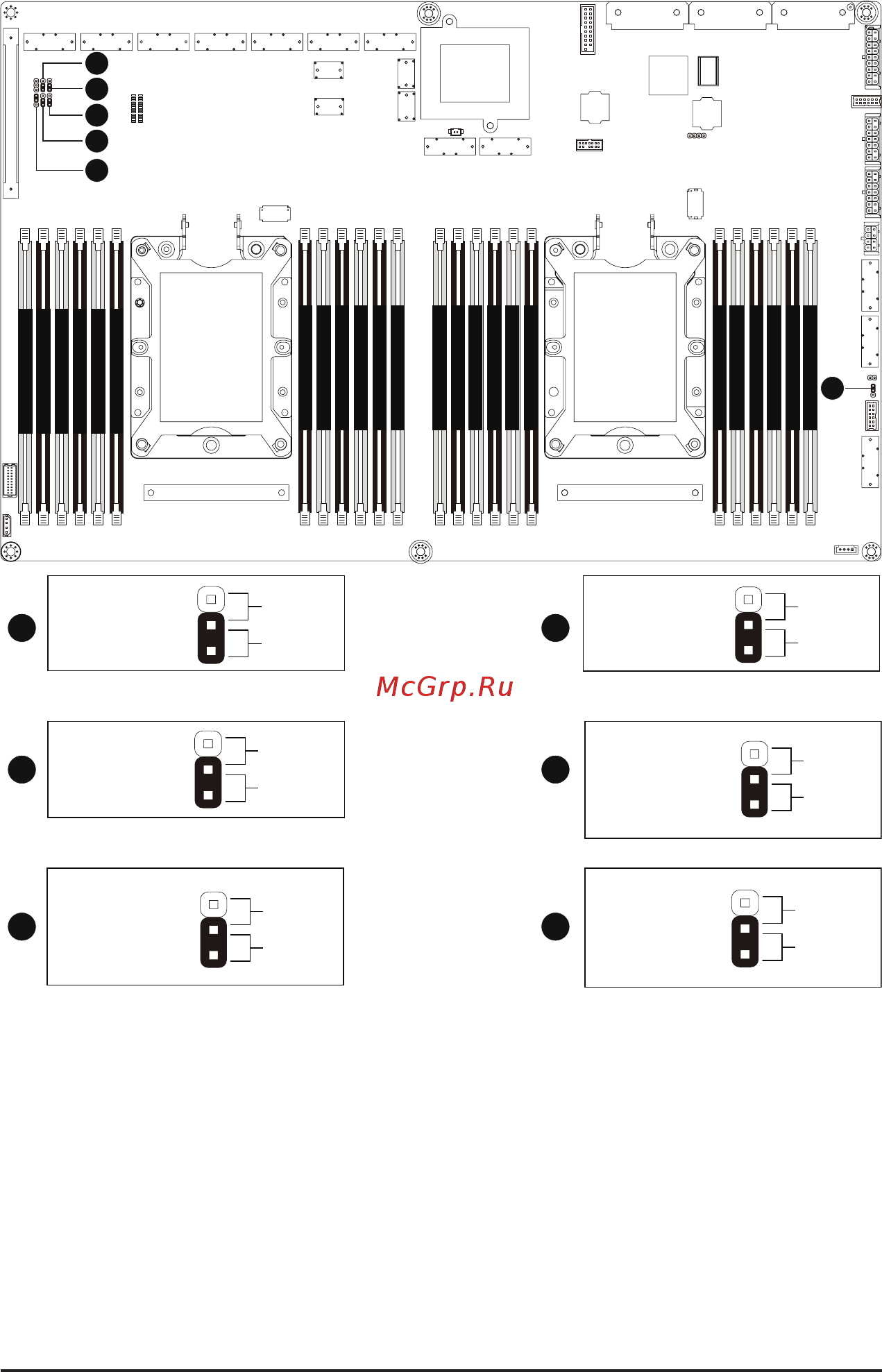 Gigabyte G481-H81 (rev. 100) [46/120] 2 jumper settings