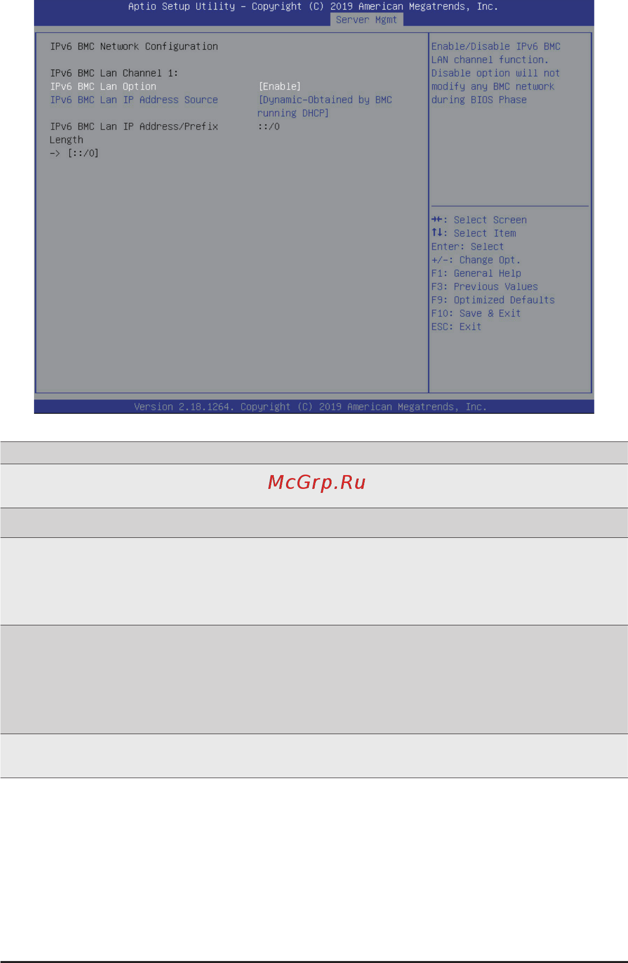 Gigabyte H252-Z10 (rev. 100) [102/131] 6 4 ipv6 bmc network configuration