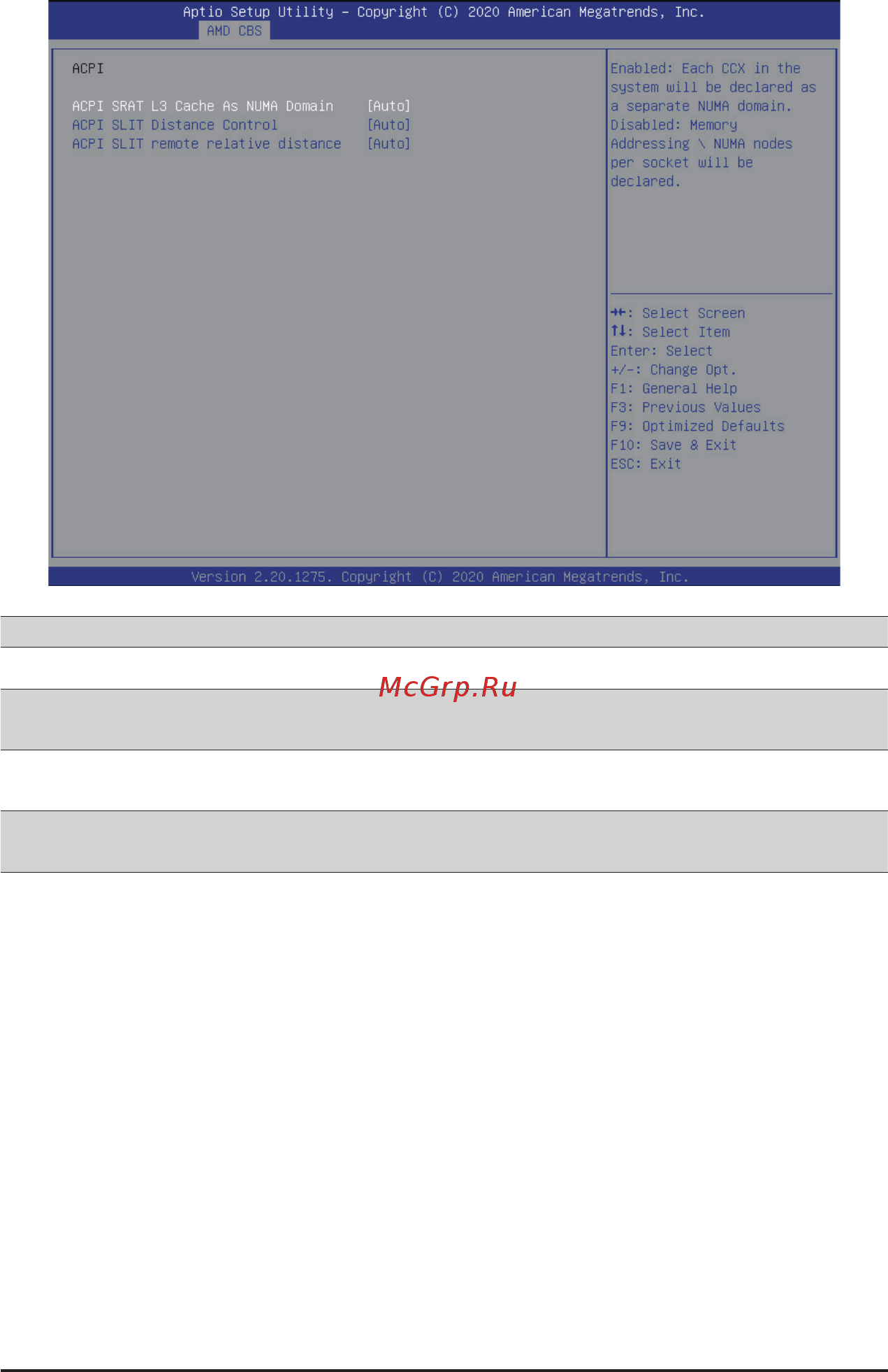 Gigabyte H262-Z6B (rev. 100) [105/172] 3 2 3 acpi